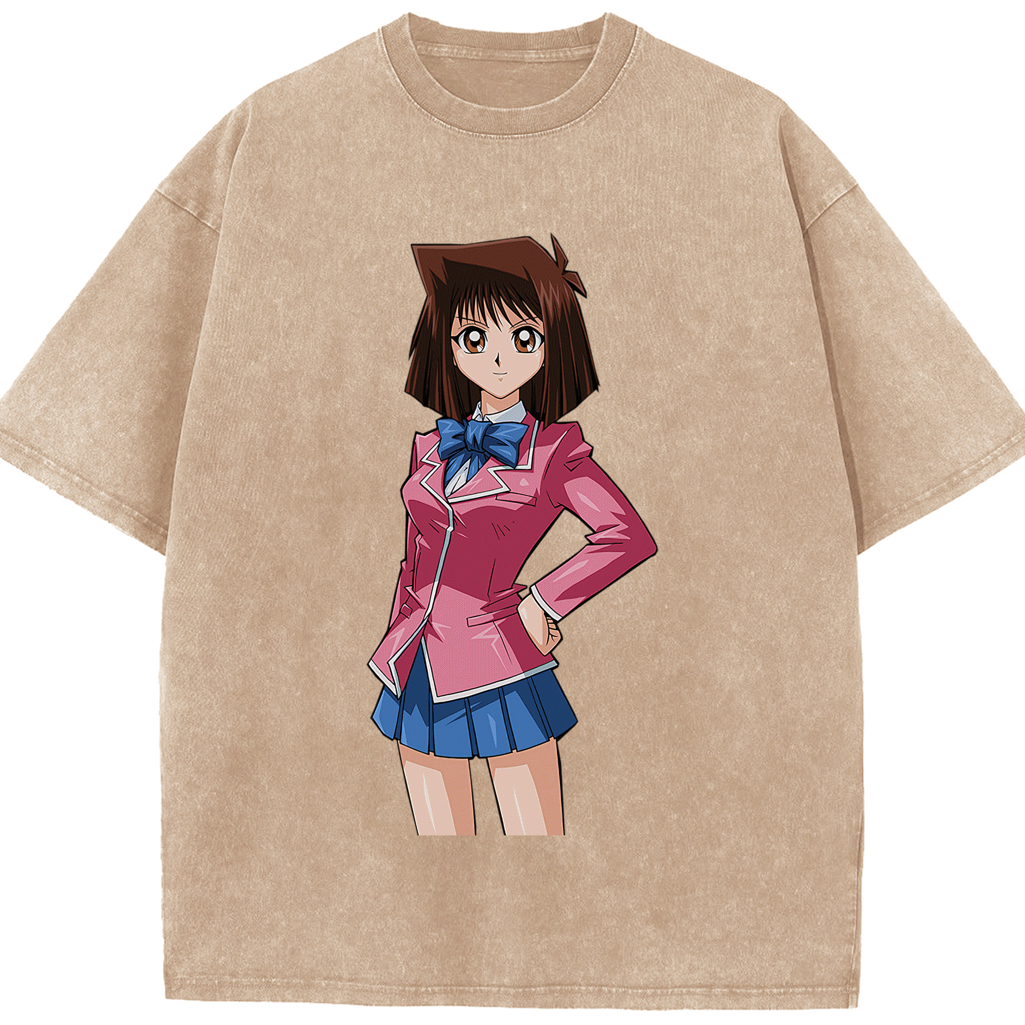 （画像用） 遊☆戯☆王 Yu-Gi-Oh! 綿100% ヴィンテージ風 半袖Tシャツ（フロントプリント）