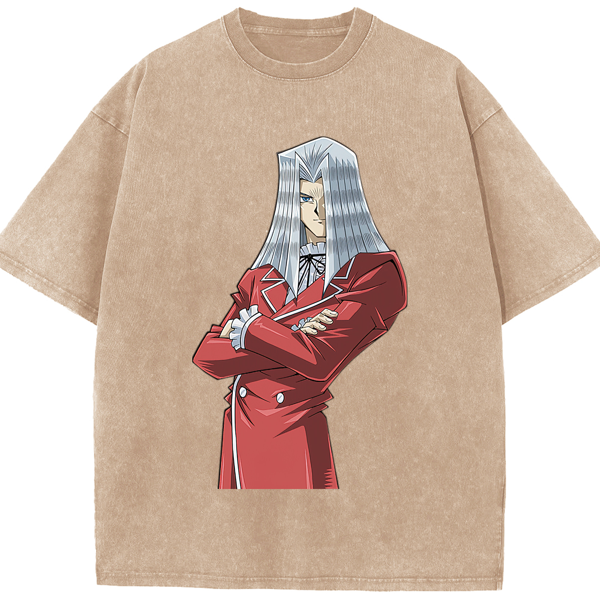 （画像用） 遊☆戯☆王 Yu-Gi-Oh! 綿100% ヴィンテージ風 半袖Tシャツ（フロントプリント）