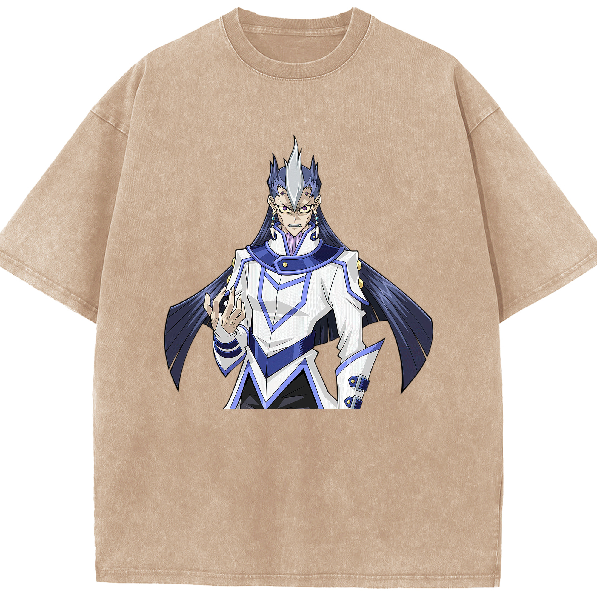 （画像用） 遊☆戯☆王 Yu-Gi-Oh! 綿100% ヴィンテージ風 半袖Tシャツ（フロントプリント）
