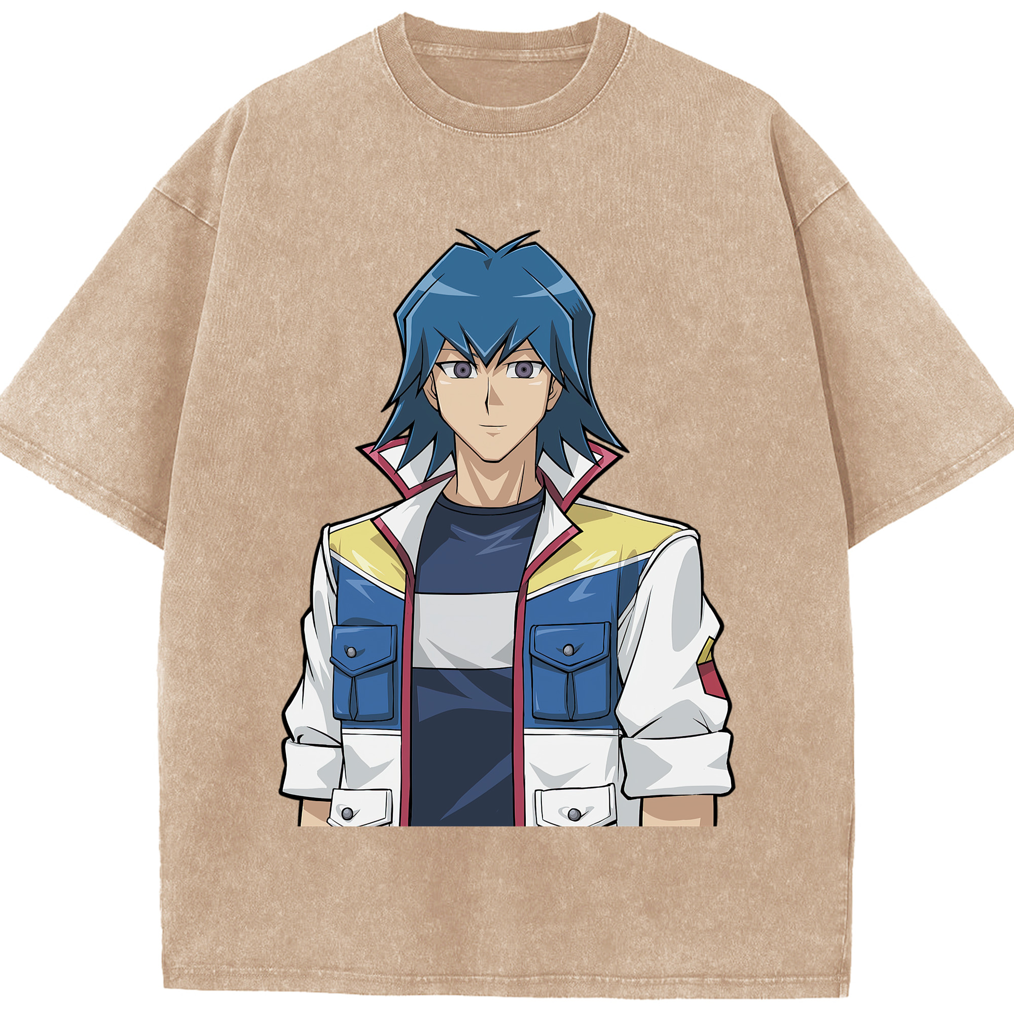 （画像用） 遊☆戯☆王 Yu-Gi-Oh! 綿100% ヴィンテージ風 半袖Tシャツ（フロントプリント）