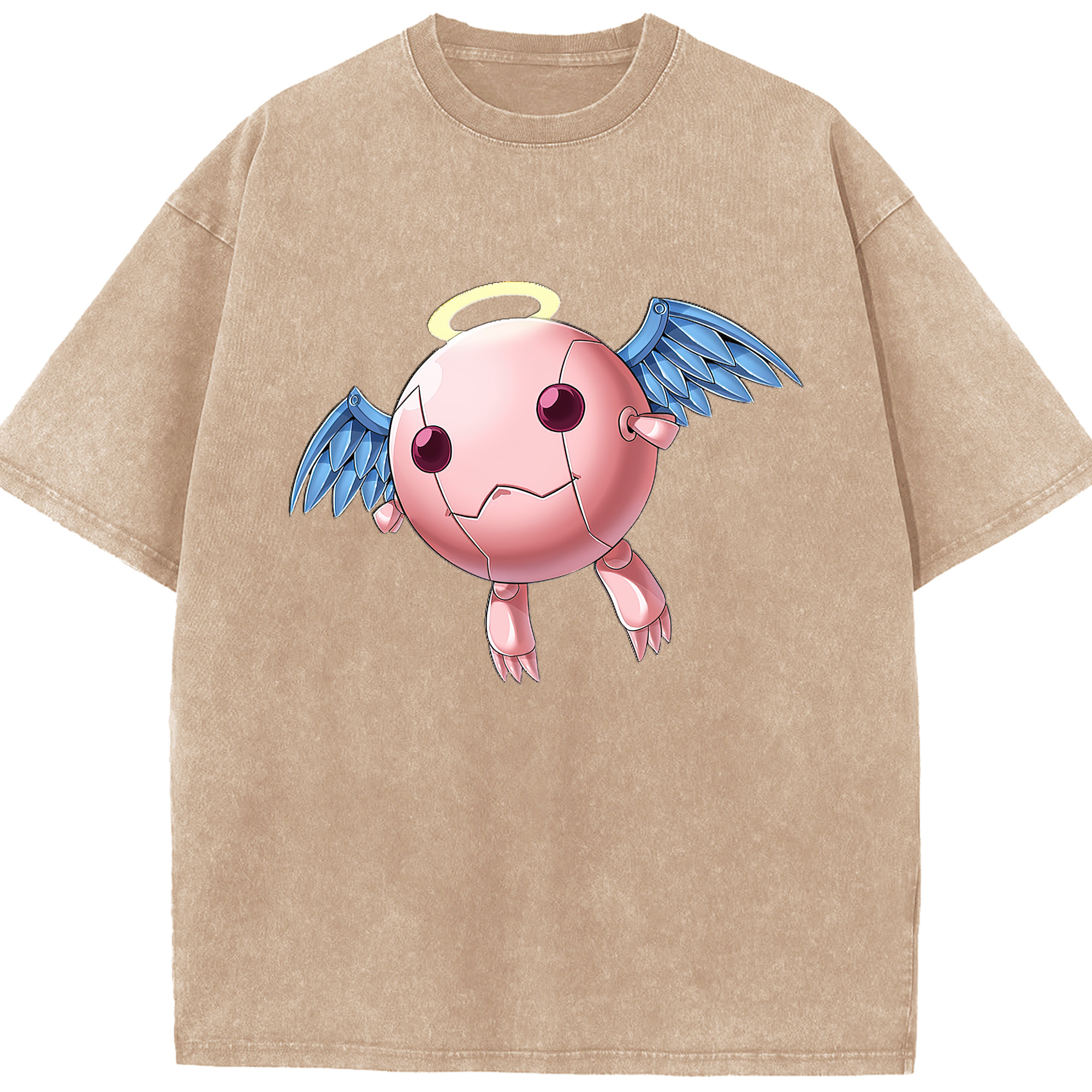 （画像用） 遊☆戯☆王 Yu-Gi-Oh! 綿100% ヴィンテージ風 半袖Tシャツ（フロントプリント）