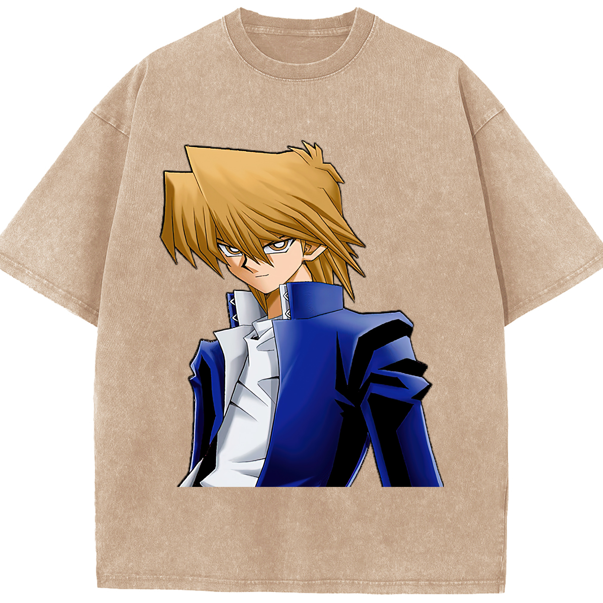 （画像用） 遊☆戯☆王 Yu-Gi-Oh! 綿100% ヴィンテージ風 半袖Tシャツ（フロントプリント）