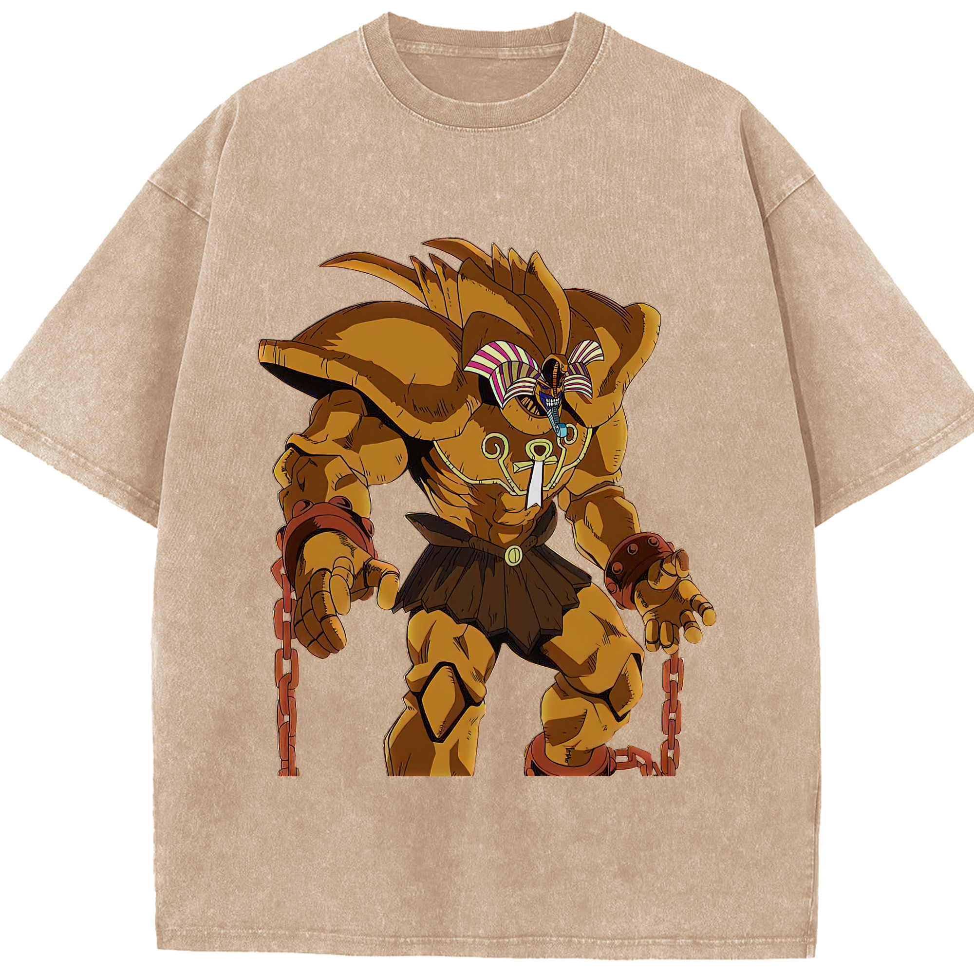 （画像用） 遊☆戯☆王 Yu-Gi-Oh! 綿100% ヴィンテージ風 半袖Tシャツ（フロントプリント）