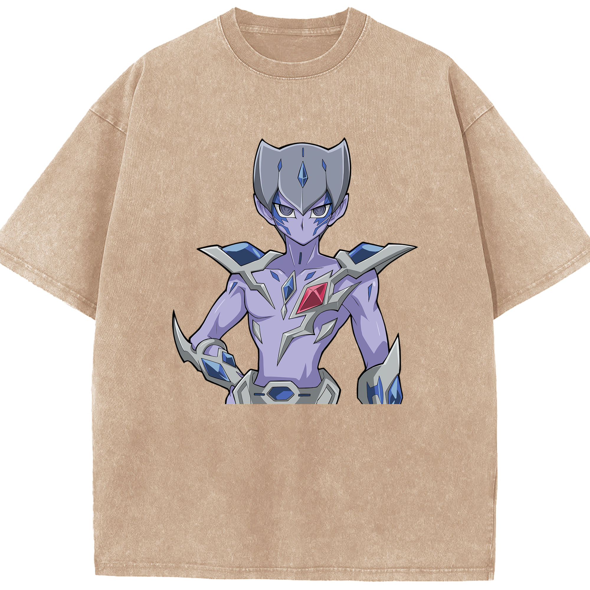 （画像用） 遊☆戯☆王 Yu-Gi-Oh! 綿100% ヴィンテージ風 半袖Tシャツ（フロントプリント）