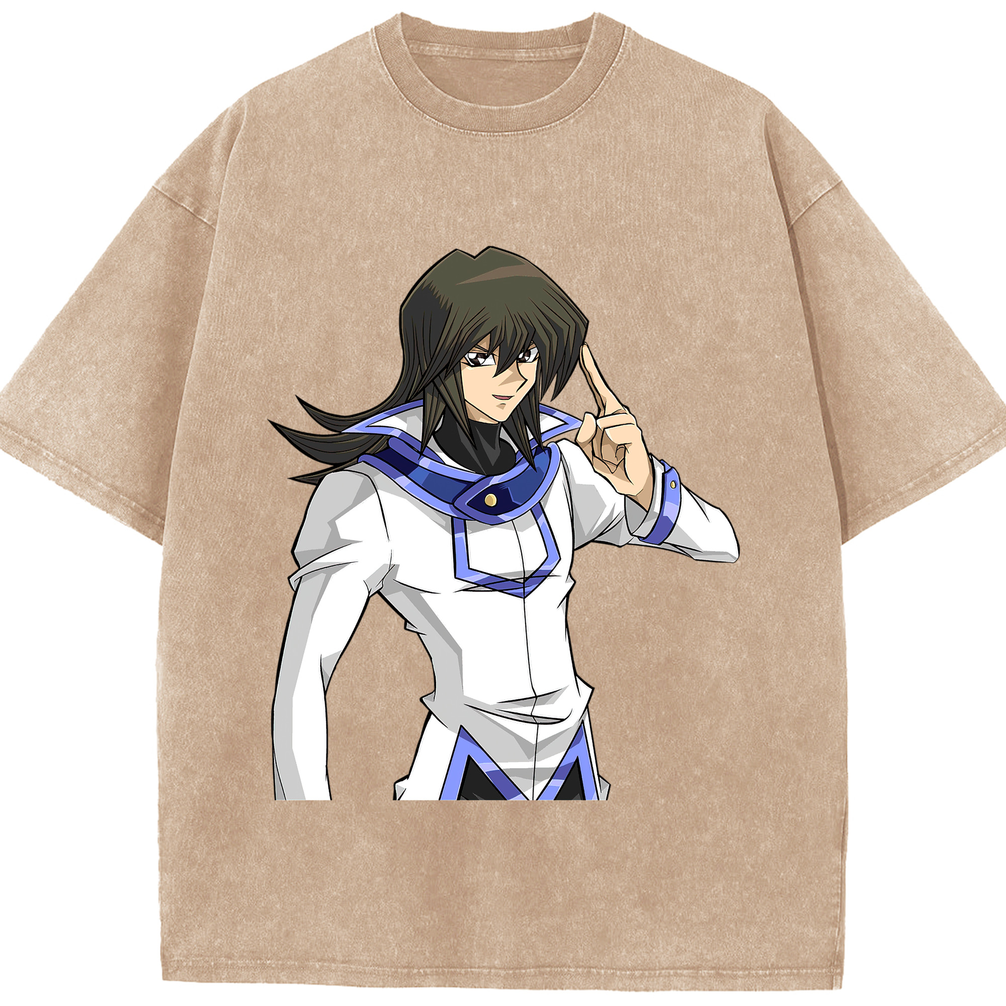 （画像用） 遊☆戯☆王 Yu-Gi-Oh! 綿100% ヴィンテージ風 半袖Tシャツ（フロントプリント）