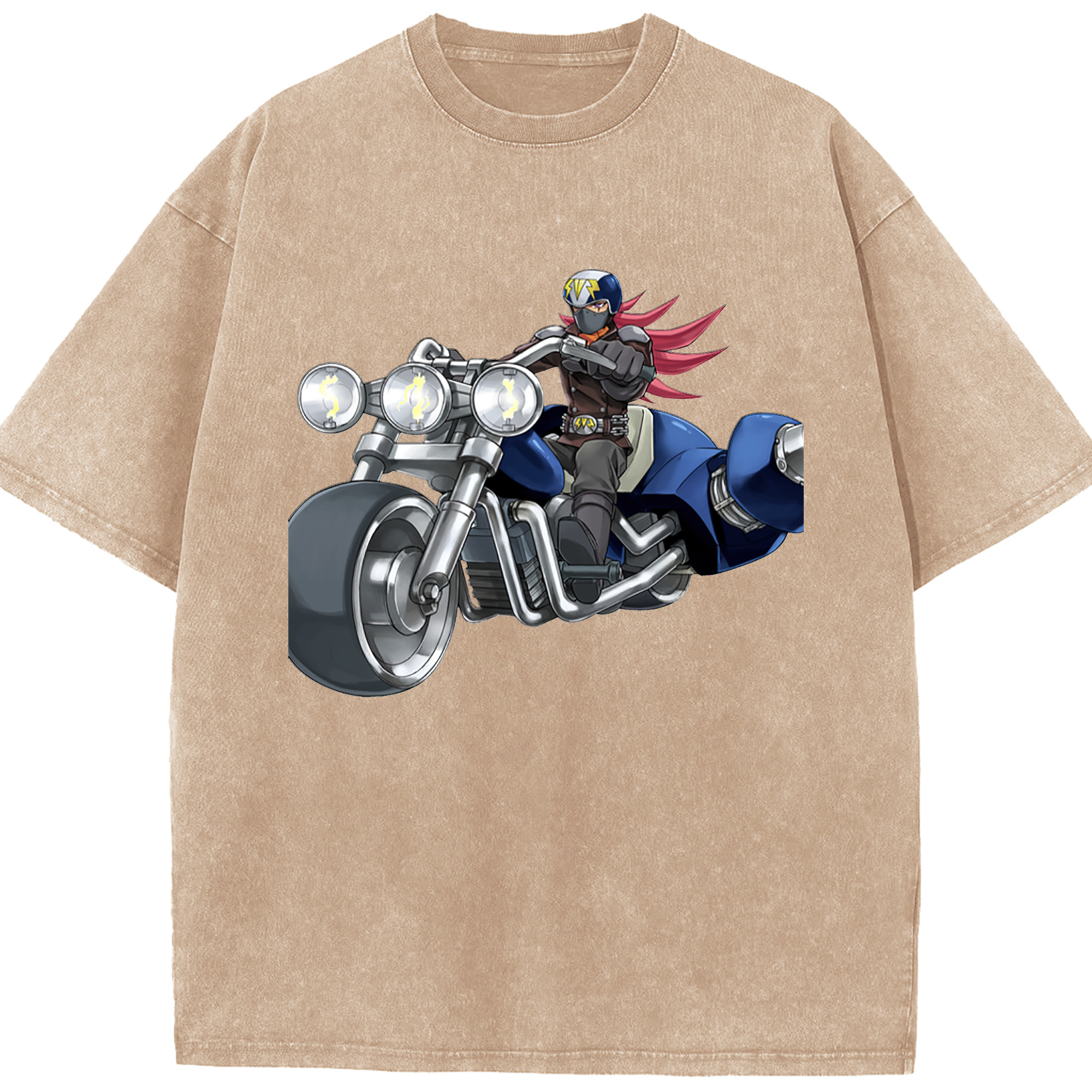 （画像用） 遊☆戯☆王 Yu-Gi-Oh! 綿100% ヴィンテージ風 半袖Tシャツ（フロントプリント）