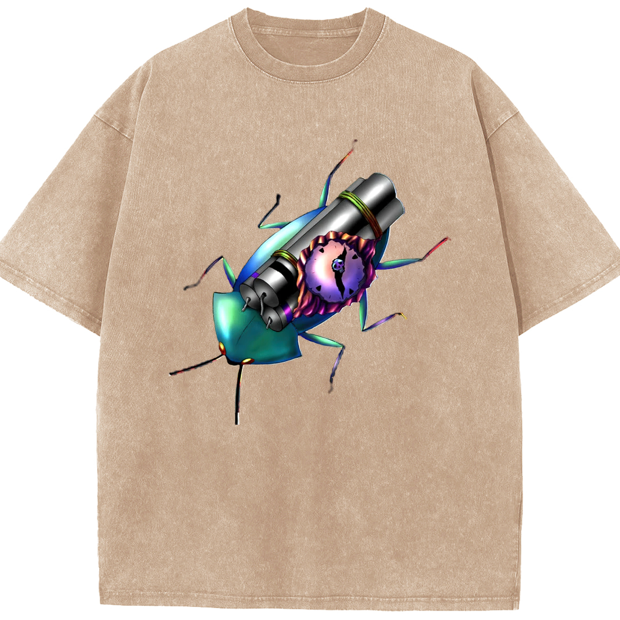 （画像用） 遊☆戯☆王 Yu-Gi-Oh! 綿100% ヴィンテージ風 半袖Tシャツ（フロントプリント）