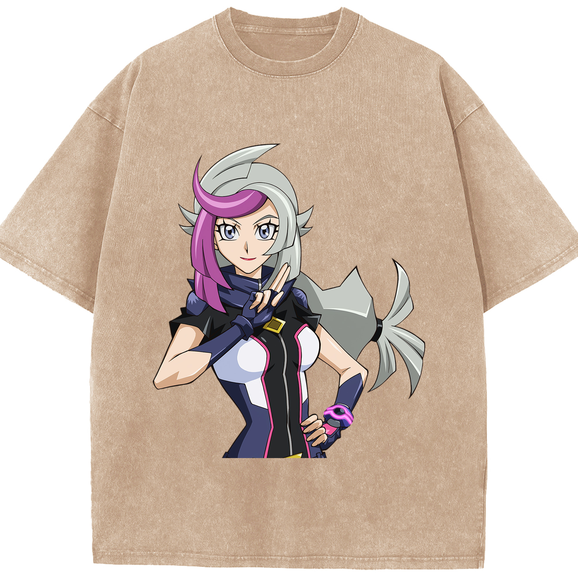 （画像用） 遊☆戯☆王 Yu-Gi-Oh! 綿100% ヴィンテージ風 半袖Tシャツ（フロントプリント）