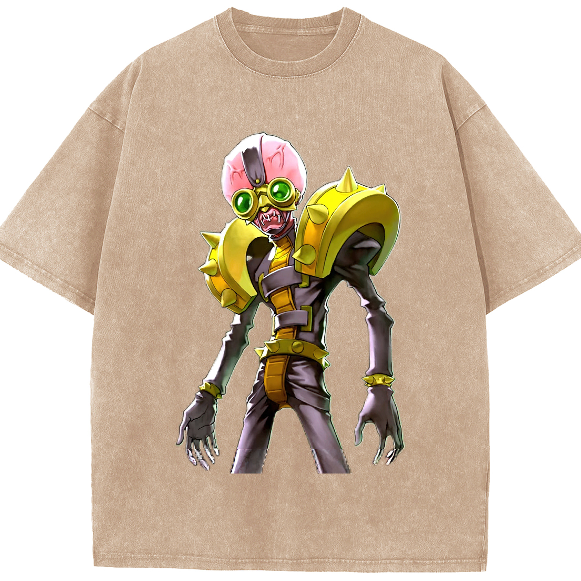 （画像用） 遊☆戯☆王 Yu-Gi-Oh! 綿100% ヴィンテージ風 半袖Tシャツ（フロントプリント）