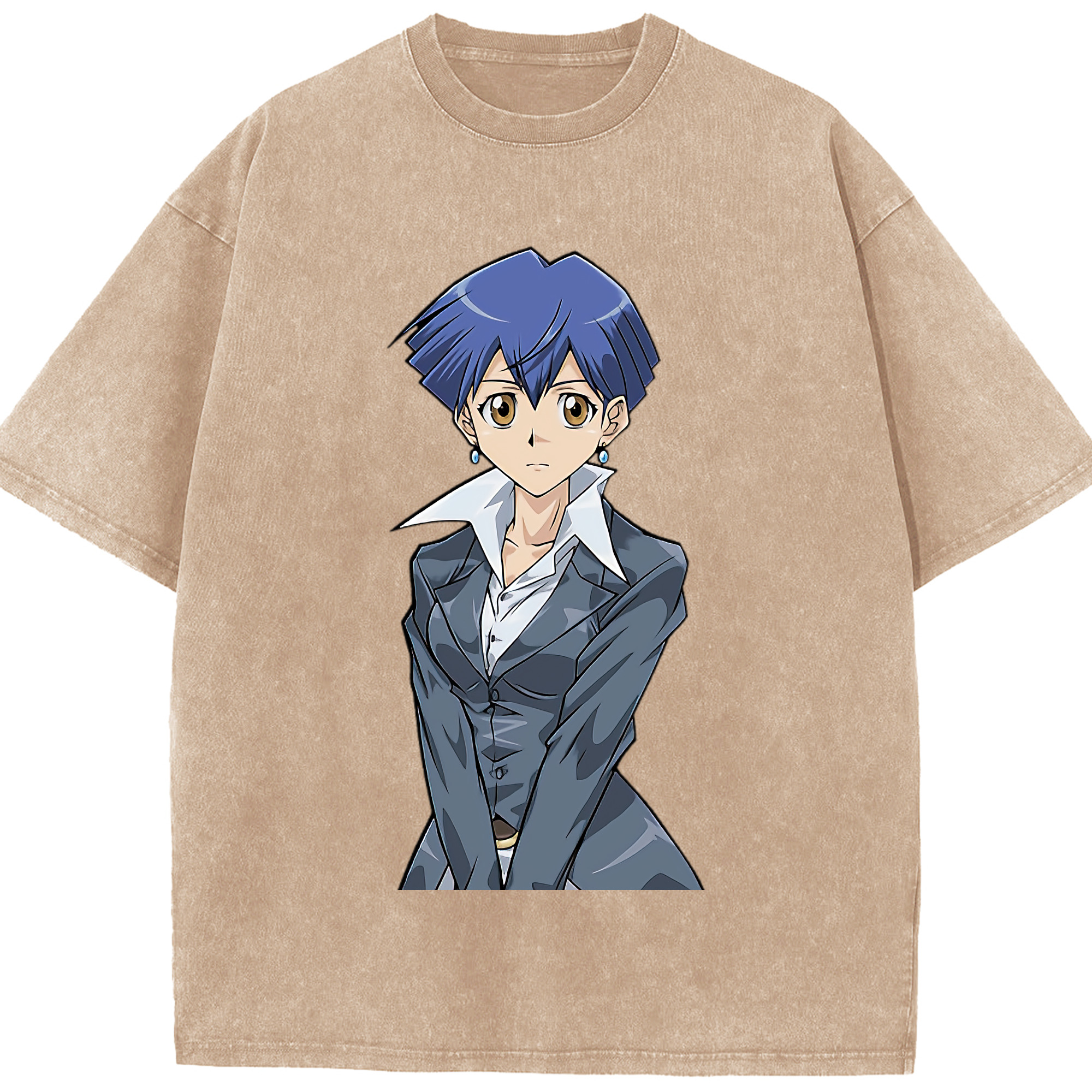 （画像用） 遊☆戯☆王 Yu-Gi-Oh! 綿100% ヴィンテージ風 半袖Tシャツ（フロントプリント）