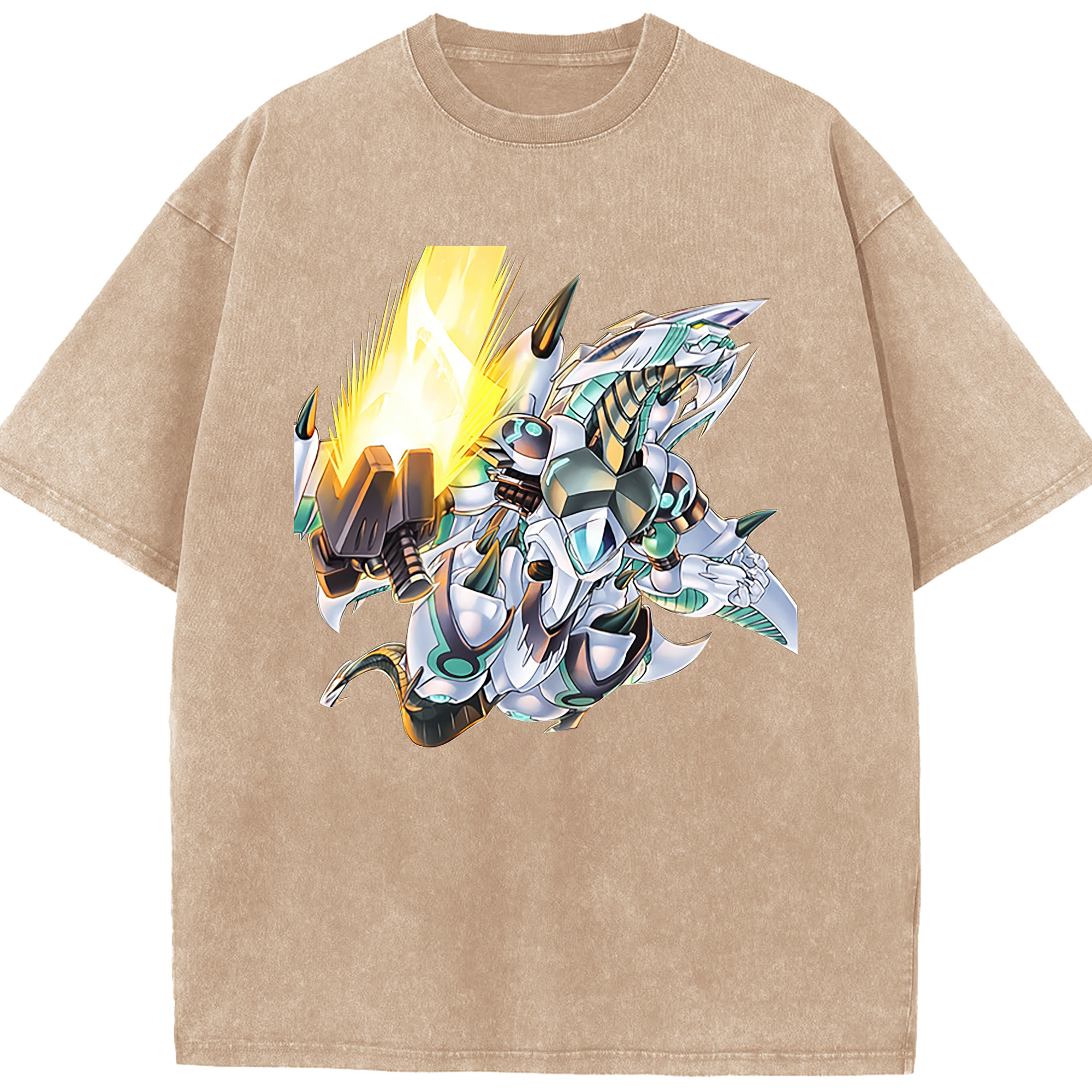 （画像用） 遊☆戯☆王 Yu-Gi-Oh! 綿100% ヴィンテージ風 半袖Tシャツ（フロントプリント）
