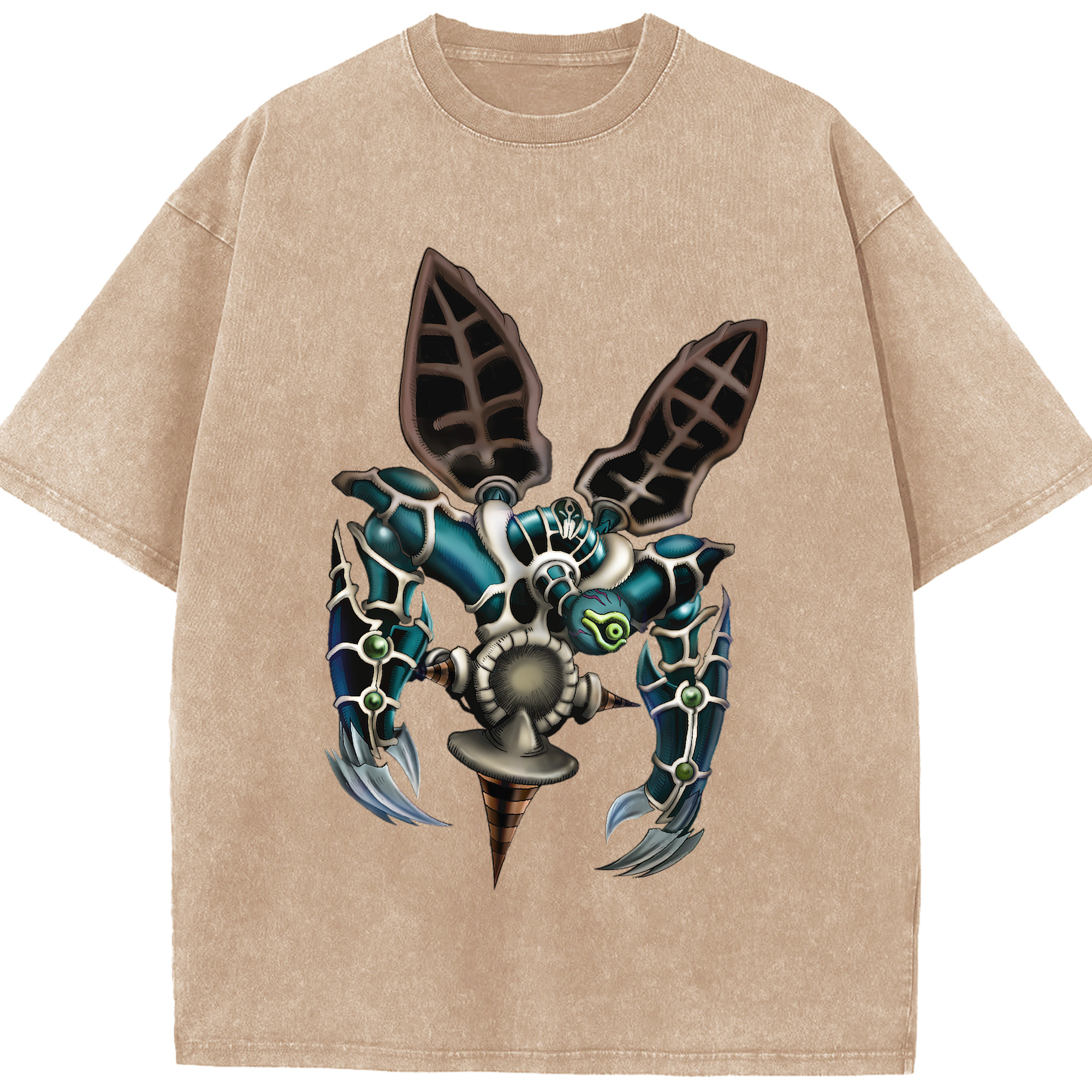 （画像用） 遊☆戯☆王 Yu-Gi-Oh! 綿100% ヴィンテージ風 半袖Tシャツ（フロントプリント）