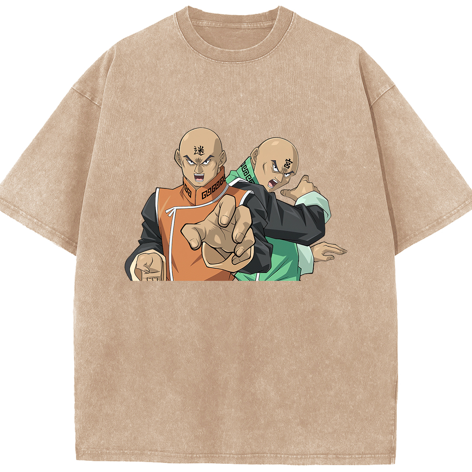 （画像用） 遊☆戯☆王 Yu-Gi-Oh! 綿100% ヴィンテージ風 半袖Tシャツ（フロントプリント）