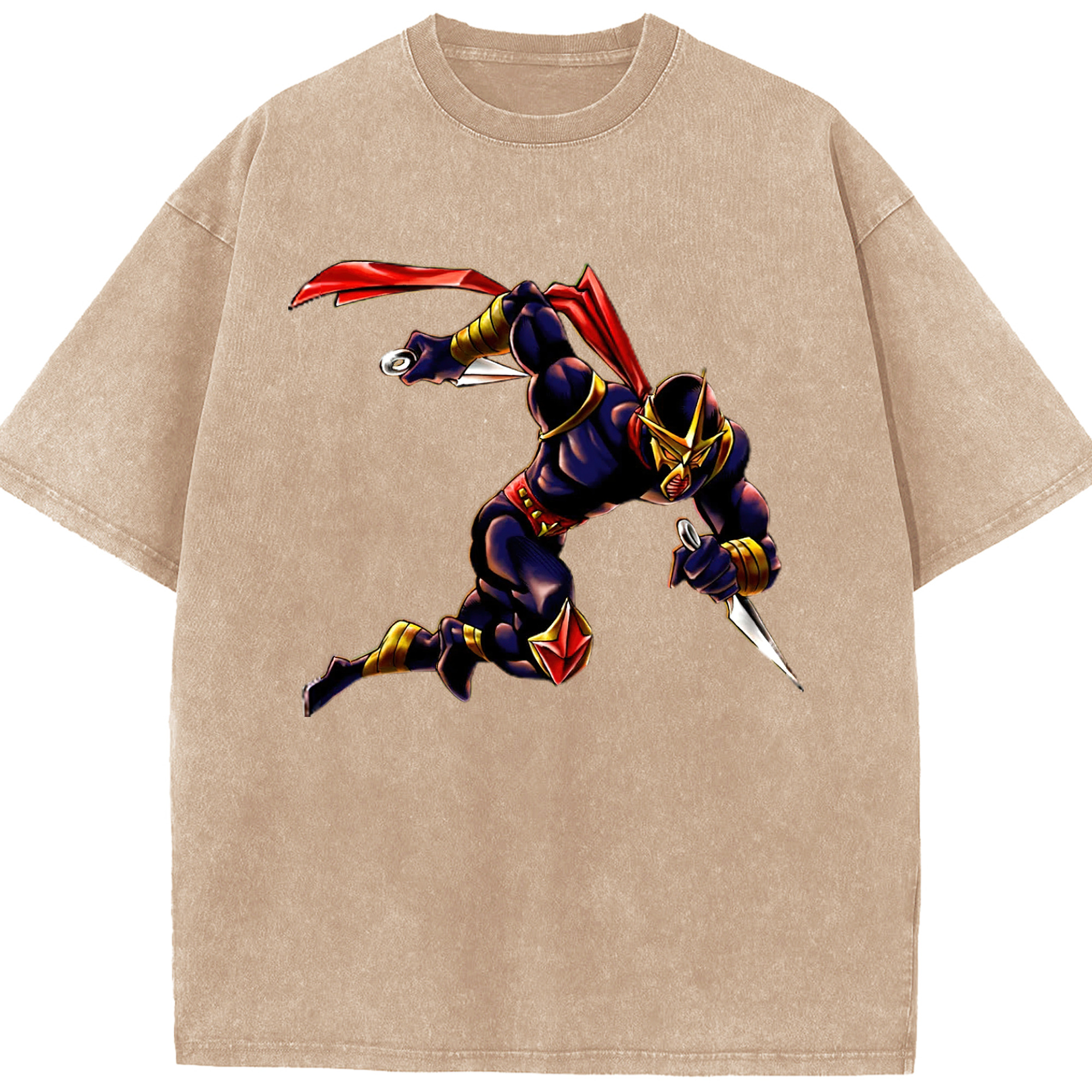 （画像用） 遊☆戯☆王 Yu-Gi-Oh! 綿100% ヴィンテージ風 半袖Tシャツ（フロントプリント）