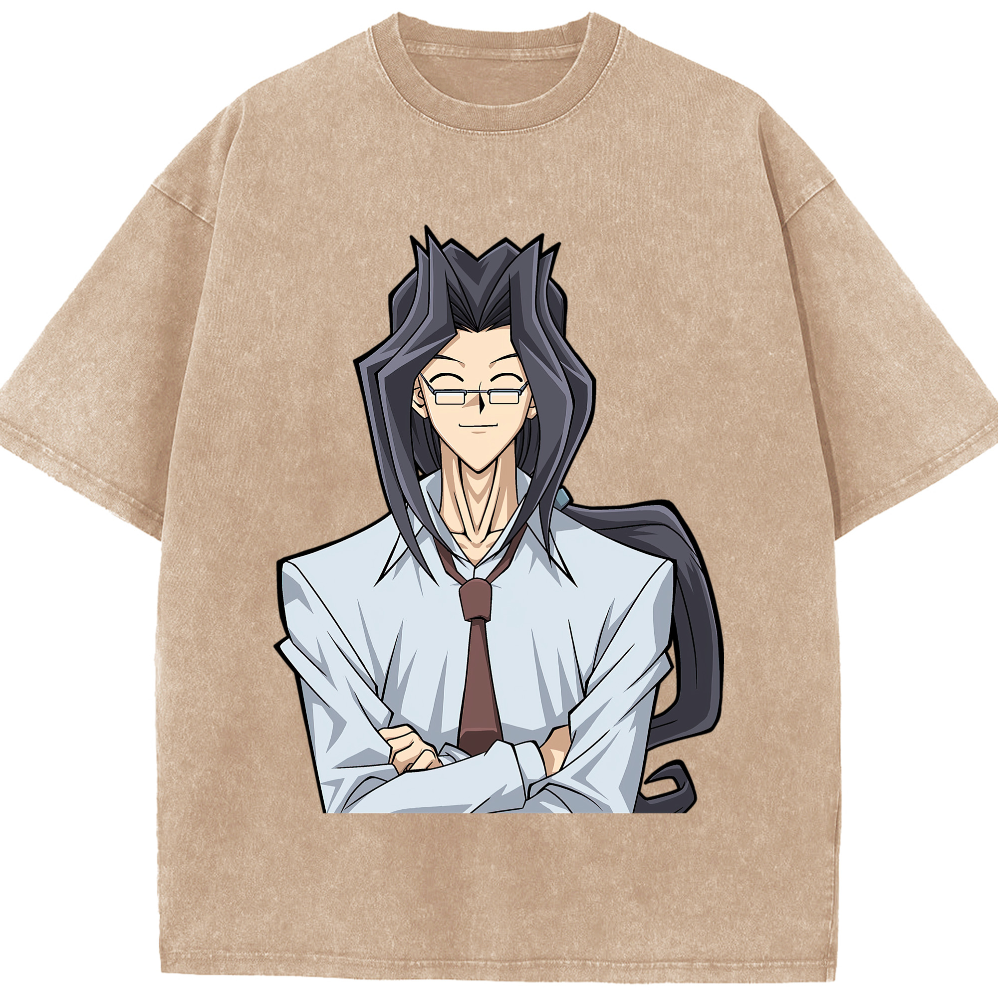 （画像用） 遊☆戯☆王 Yu-Gi-Oh! 綿100% ヴィンテージ風 半袖Tシャツ（フロントプリント）
