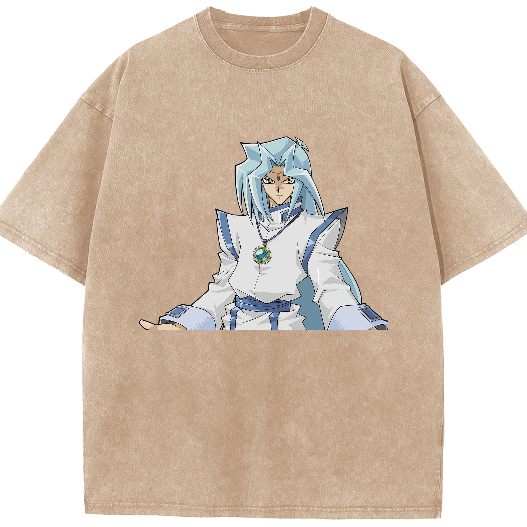 （画像用） 遊☆戯☆王 Yu-Gi-Oh! 綿100% ヴィンテージ風 半袖Tシャツ（フロントプリント）