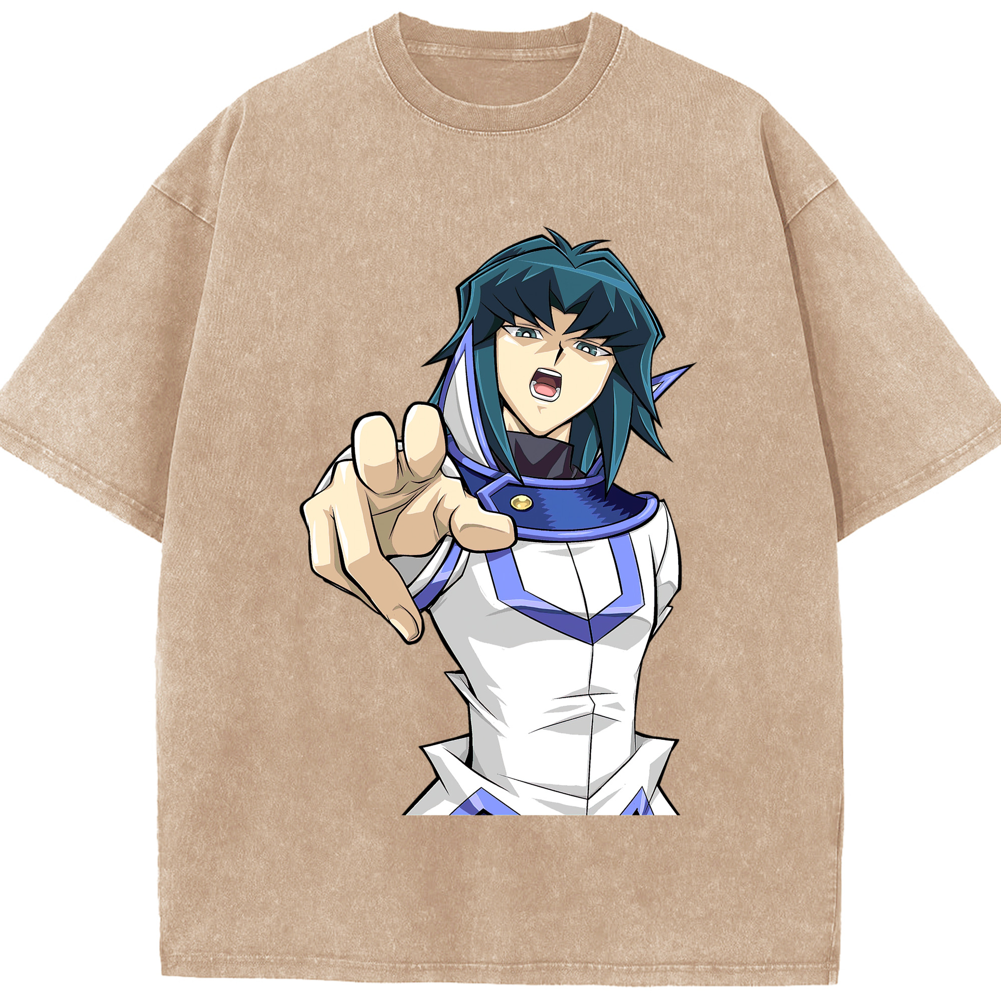 （画像用） 遊☆戯☆王 Yu-Gi-Oh! 綿100% ヴィンテージ風 半袖Tシャツ（フロントプリント）