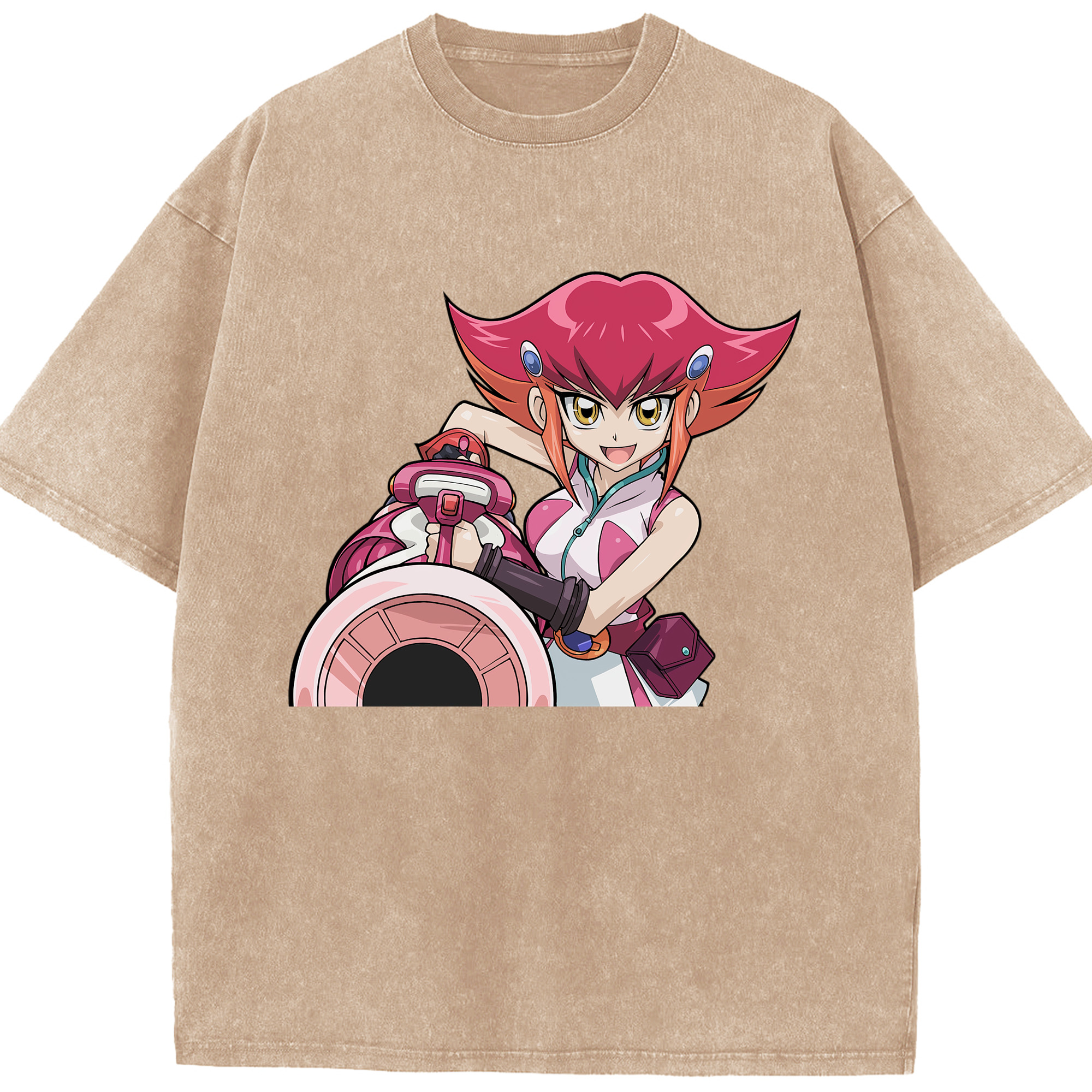 （画像用） 遊☆戯☆王 Yu-Gi-Oh! 綿100% ヴィンテージ風 半袖Tシャツ（フロントプリント）
