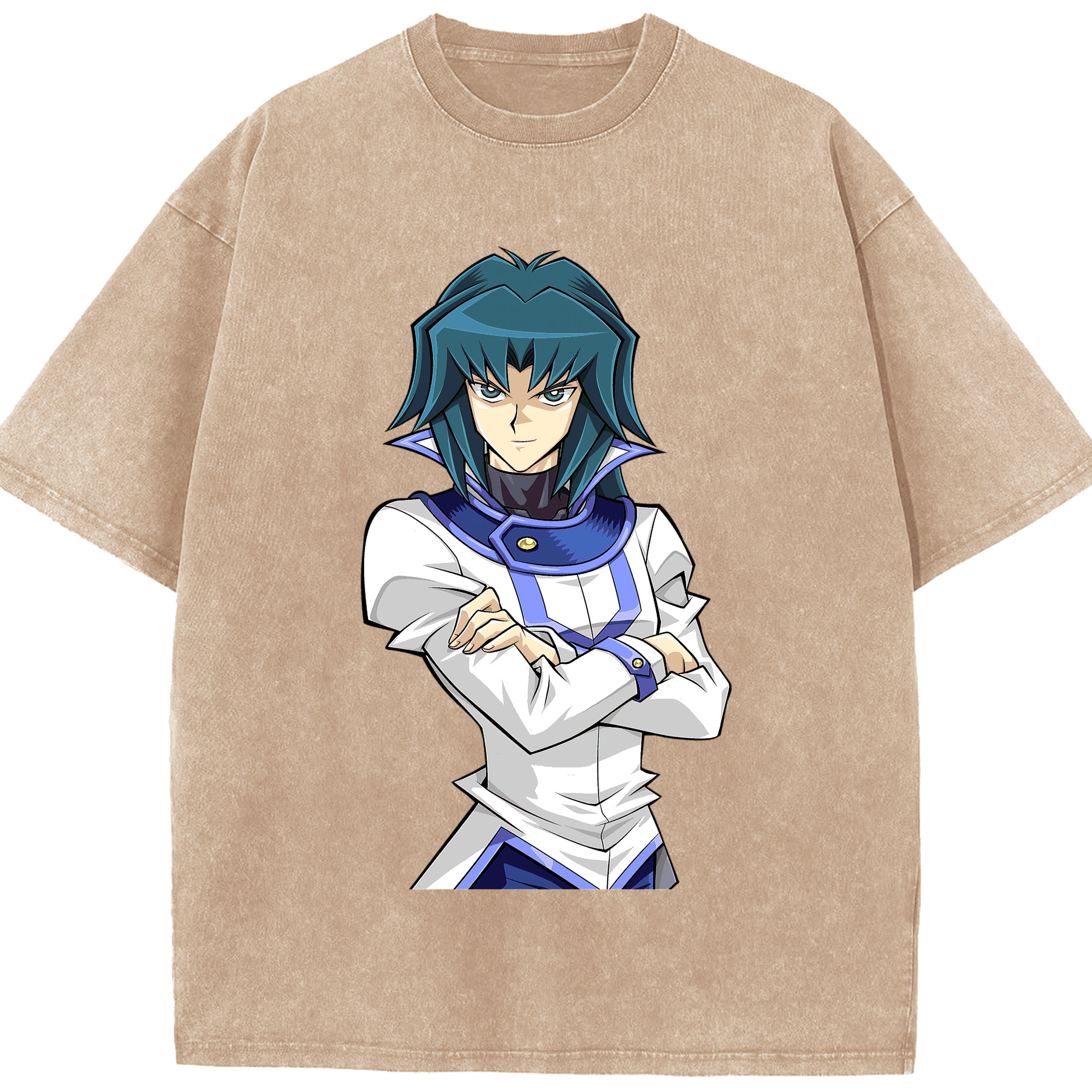 （画像用） 遊☆戯☆王 Yu-Gi-Oh! 綿100% ヴィンテージ風 半袖Tシャツ（フロントプリント）