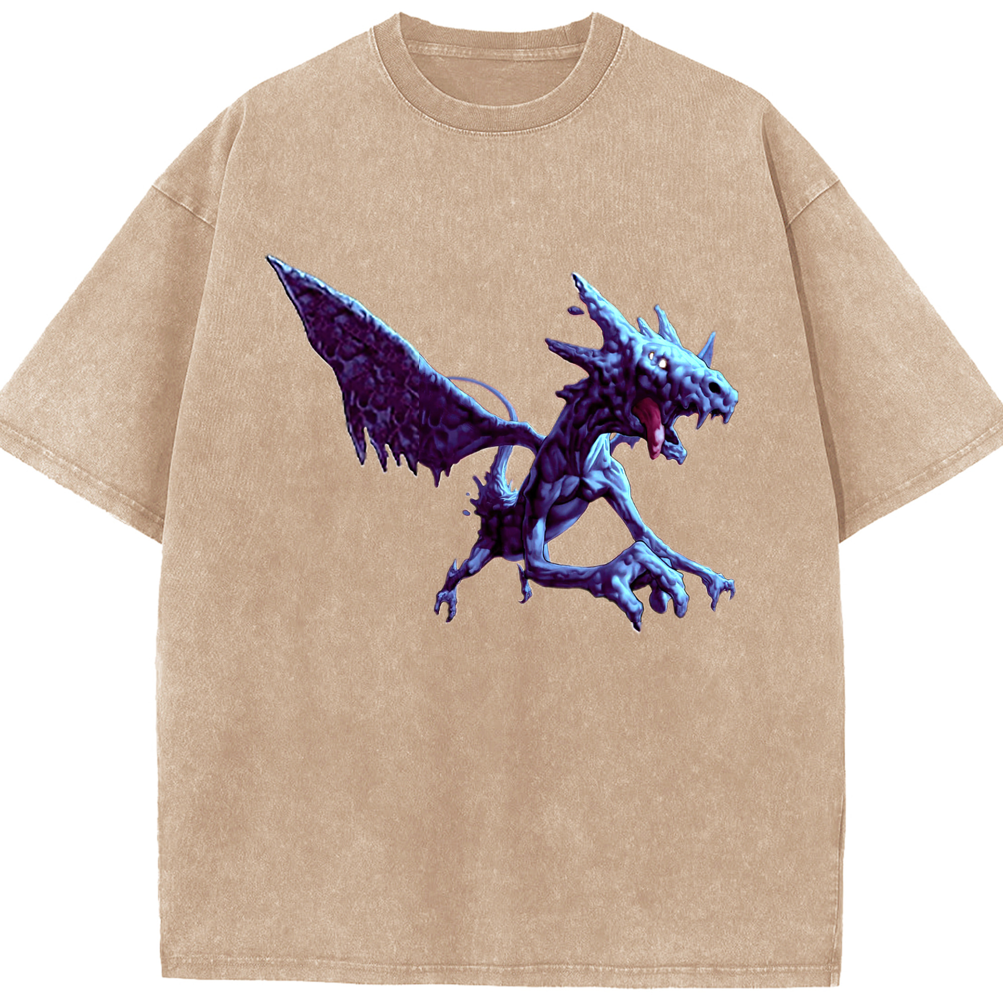 （画像用） 遊☆戯☆王 Yu-Gi-Oh! 綿100% ヴィンテージ風 半袖Tシャツ（フロントプリント）