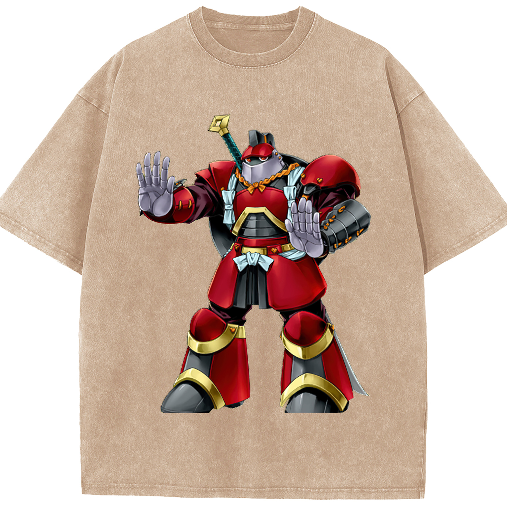 （画像用） 遊☆戯☆王 Yu-Gi-Oh! 綿100% ヴィンテージ風 半袖Tシャツ（フロントプリント）