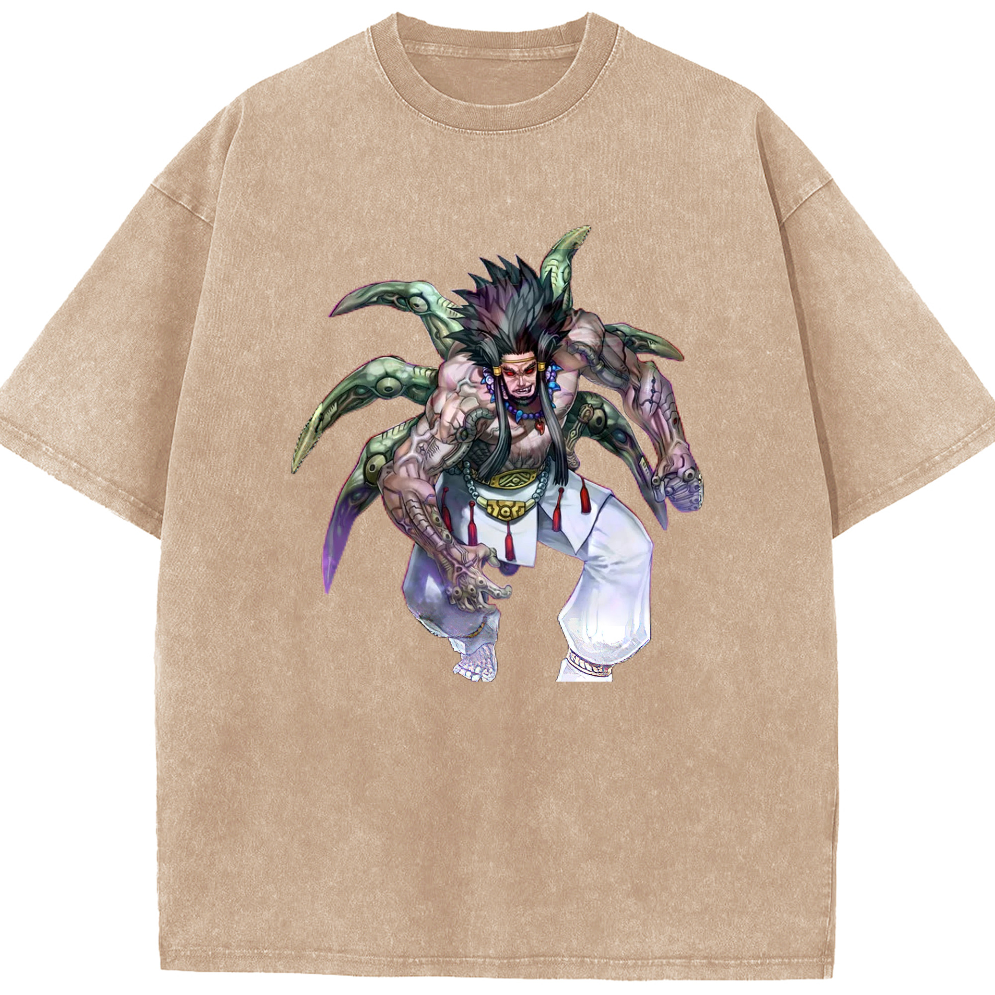 （画像用） 遊☆戯☆王 Yu-Gi-Oh! 綿100% ヴィンテージ風 半袖Tシャツ（フロントプリント）