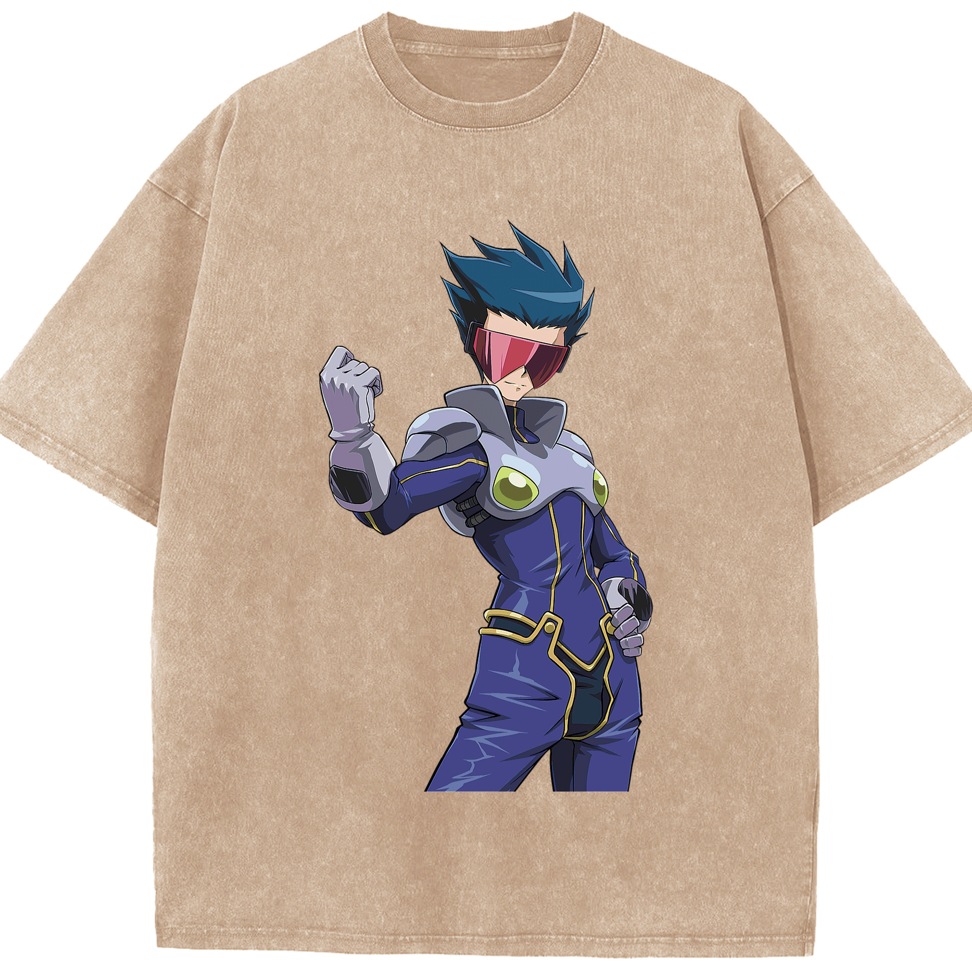 （画像用） 遊☆戯☆王 Yu-Gi-Oh! 綿100% ヴィンテージ風 半袖Tシャツ（フロントプリント）