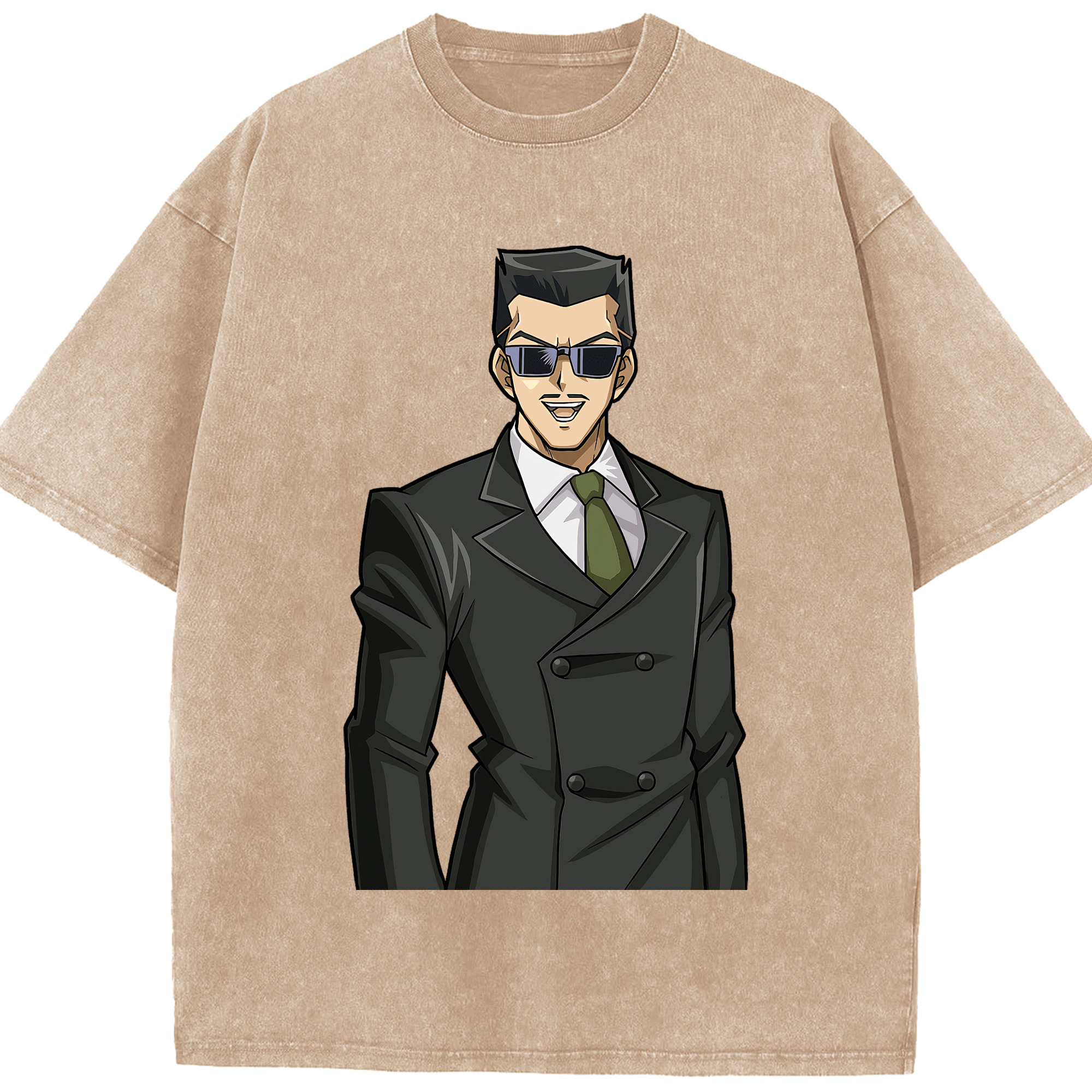 （画像用） 遊☆戯☆王 Yu-Gi-Oh! 綿100% ヴィンテージ風 半袖Tシャツ（フロントプリント）