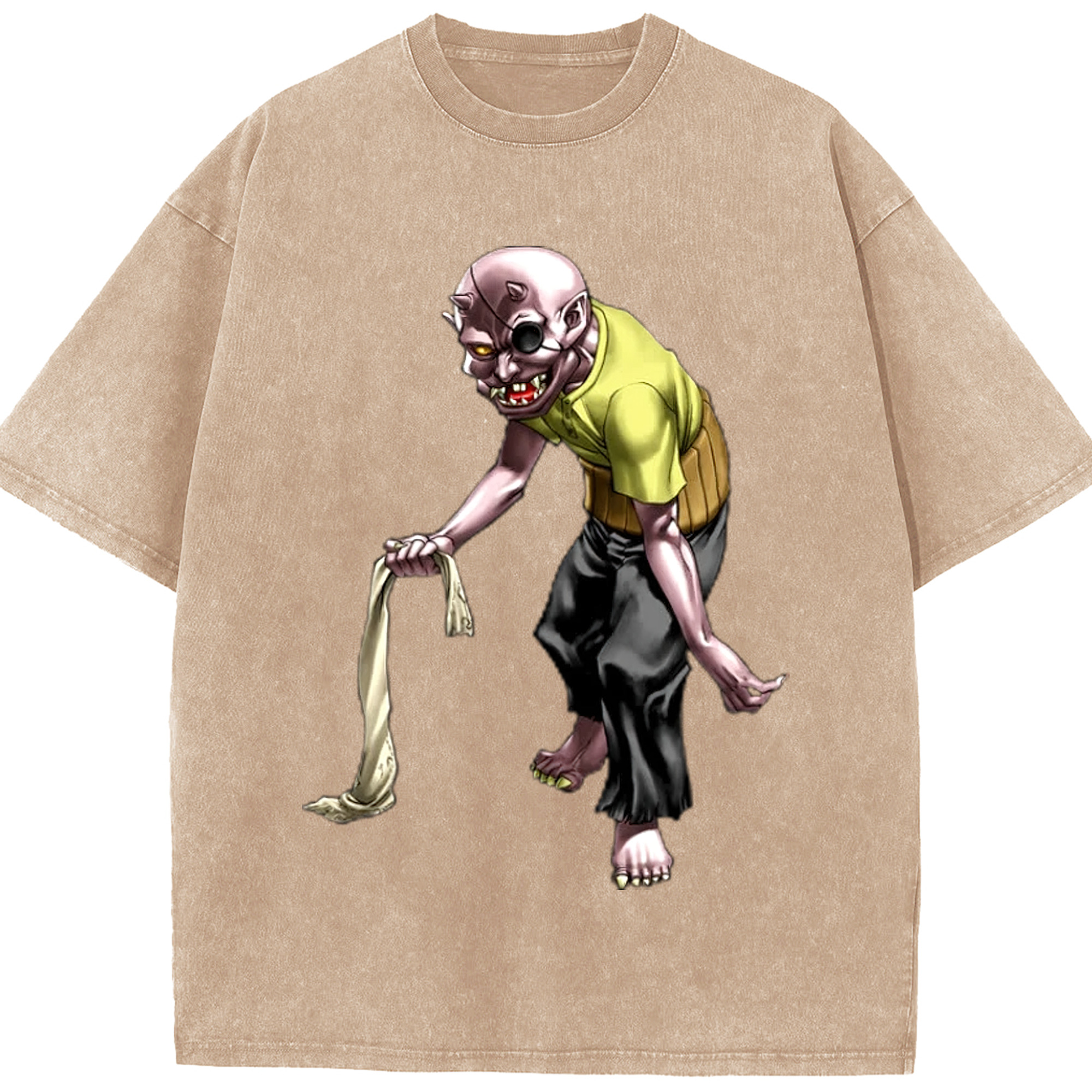 （画像用） 遊☆戯☆王 Yu-Gi-Oh! 綿100% ヴィンテージ風 半袖Tシャツ（フロントプリント）