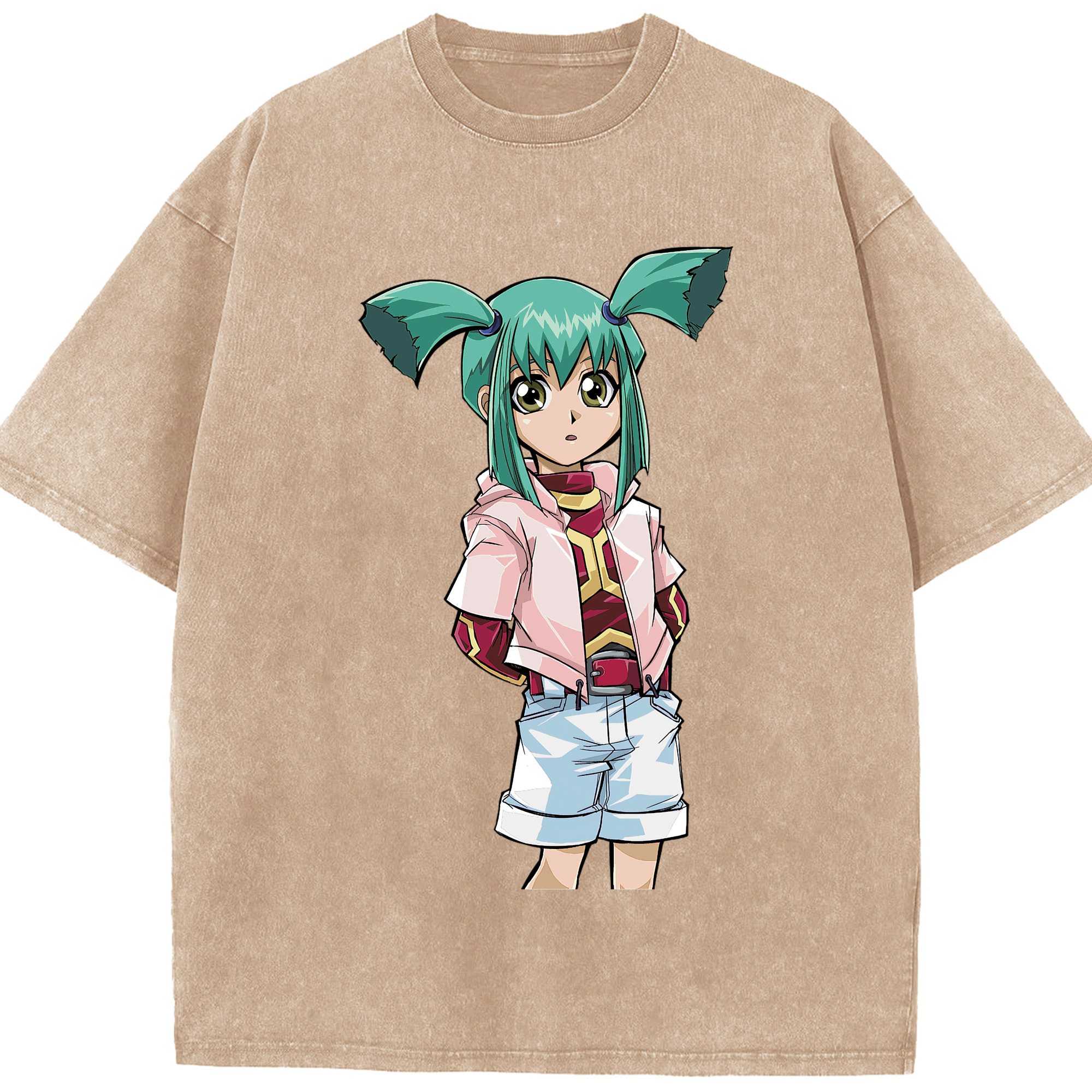 （画像用） 遊☆戯☆王 Yu-Gi-Oh! 綿100% ヴィンテージ風 半袖Tシャツ（フロントプリント）