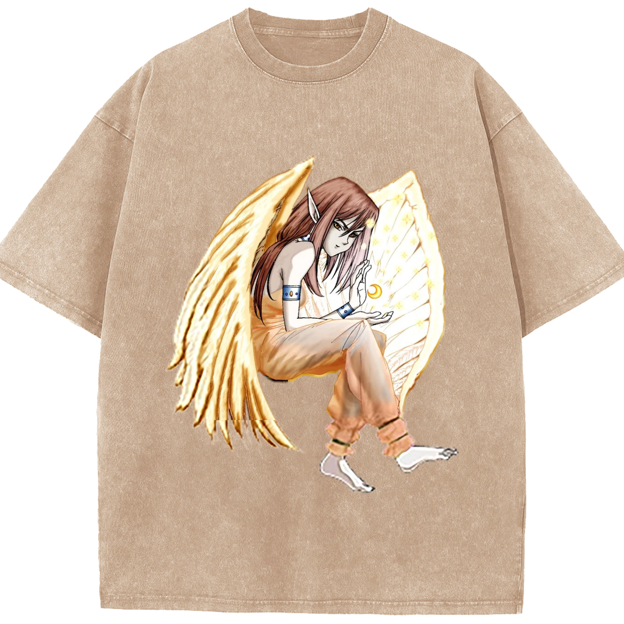 （画像用） 遊☆戯☆王 Yu-Gi-Oh! 綿100% ヴィンテージ風 半袖Tシャツ（フロントプリント）