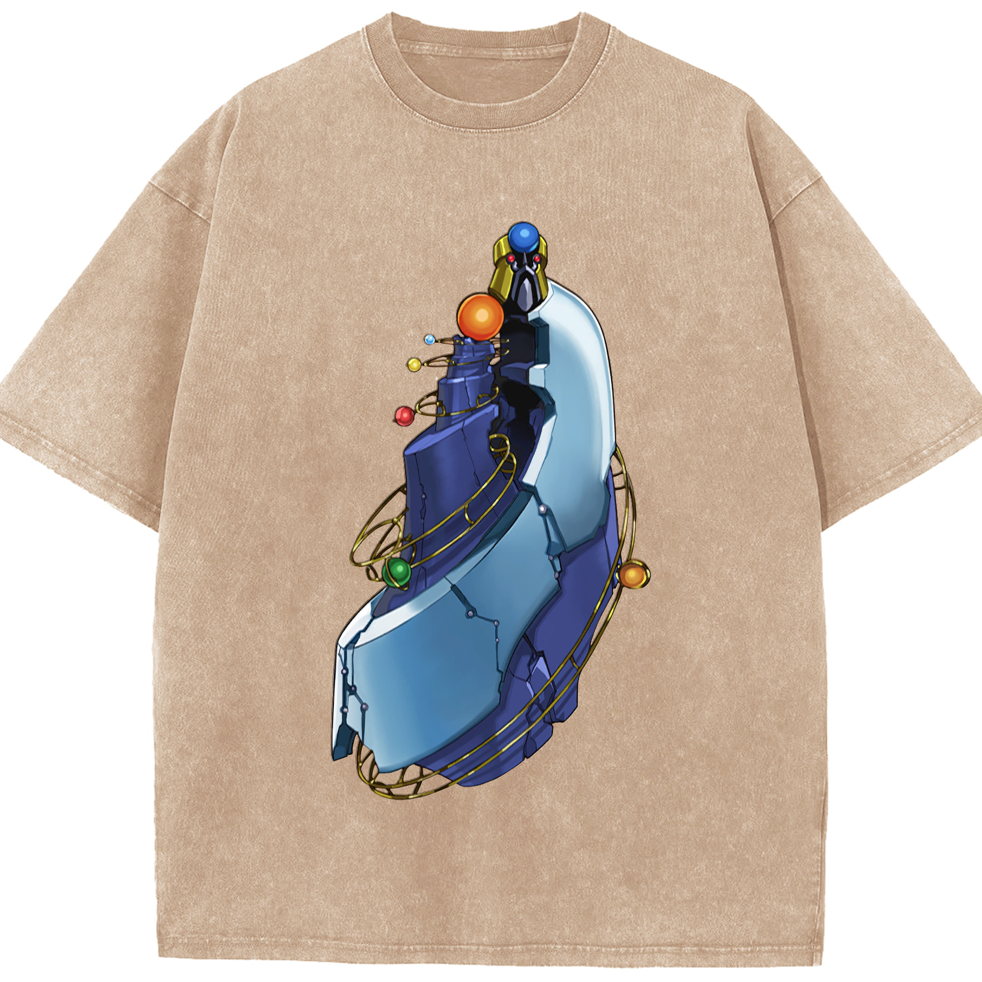 （画像用） 遊☆戯☆王 Yu-Gi-Oh! 綿100% ヴィンテージ風 半袖Tシャツ（フロントプリント）