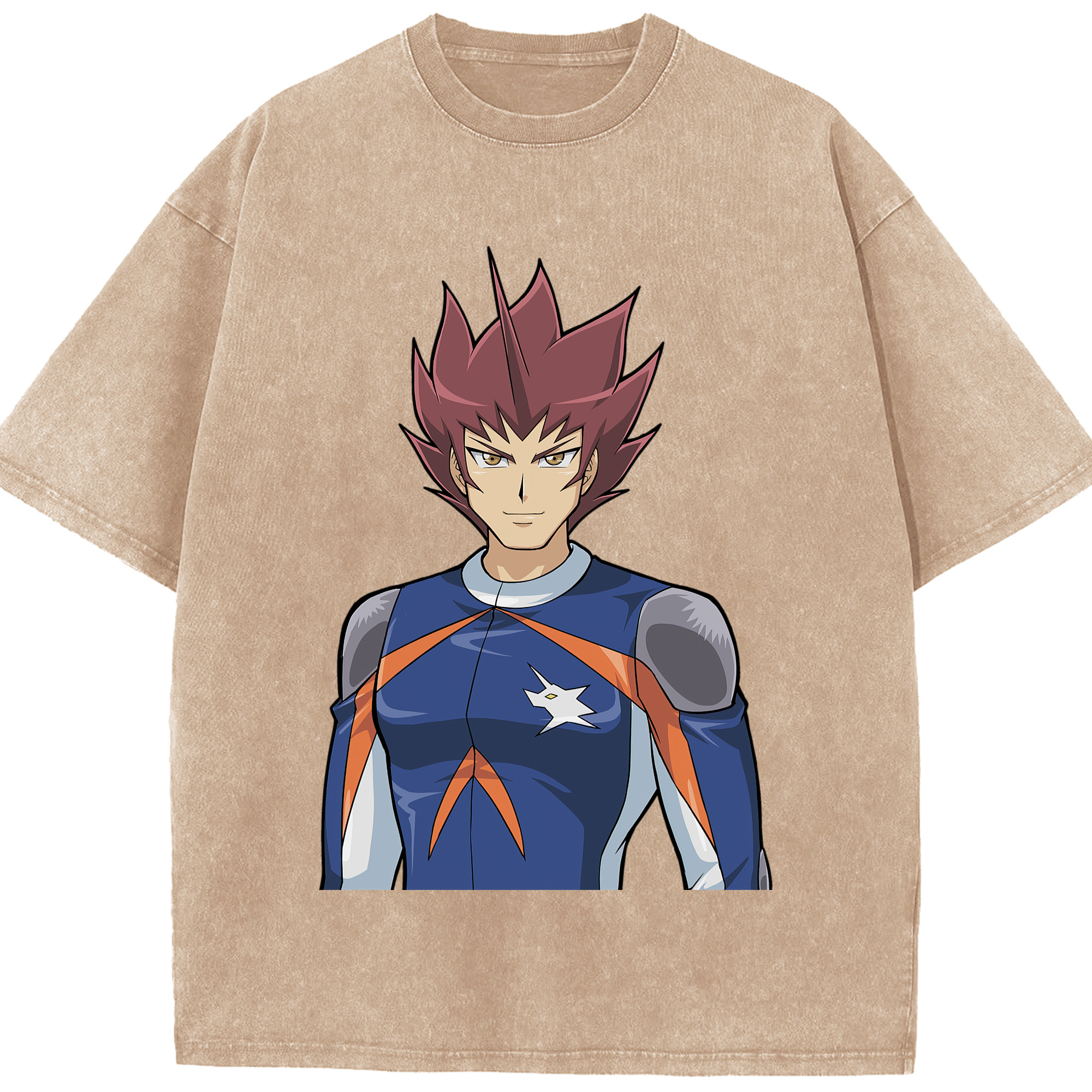 （画像用） 遊☆戯☆王 Yu-Gi-Oh! 綿100% ヴィンテージ風 半袖Tシャツ（フロントプリント）