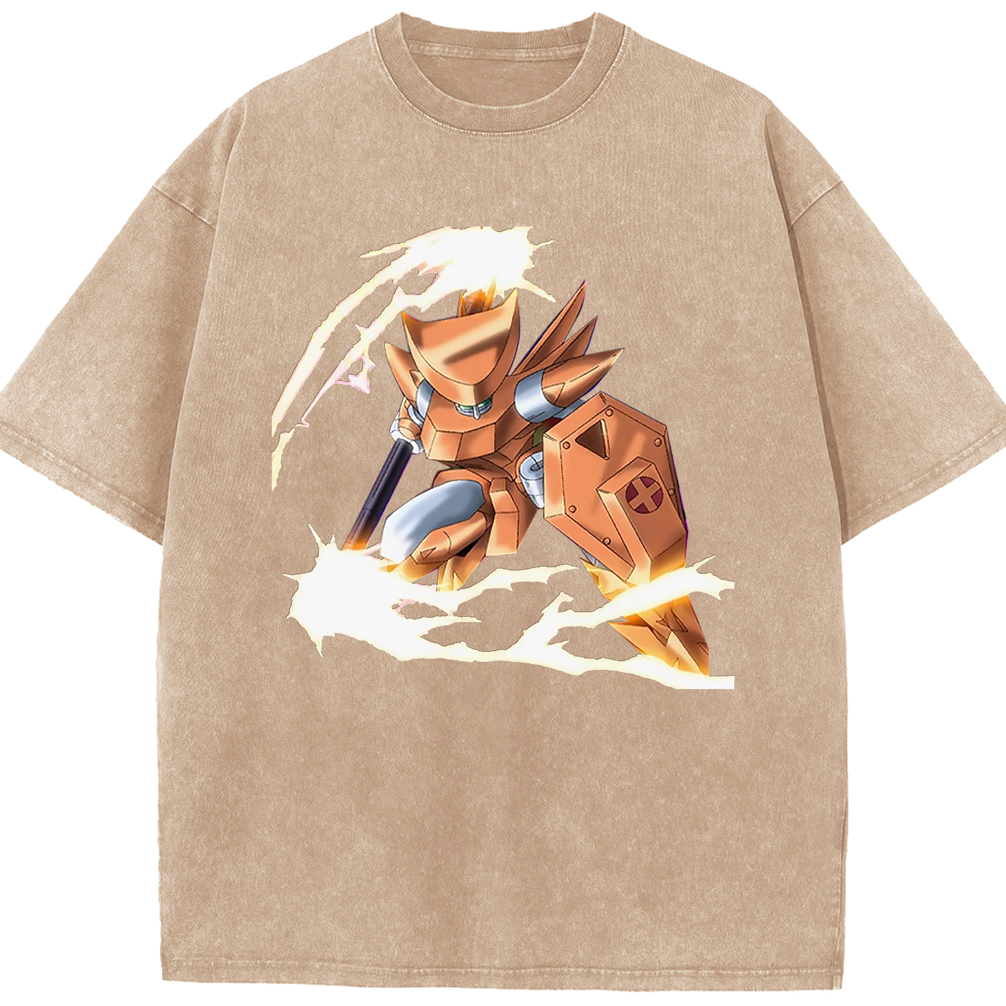 （画像用） 遊☆戯☆王 Yu-Gi-Oh! 綿100% ヴィンテージ風 半袖Tシャツ（フロントプリント）