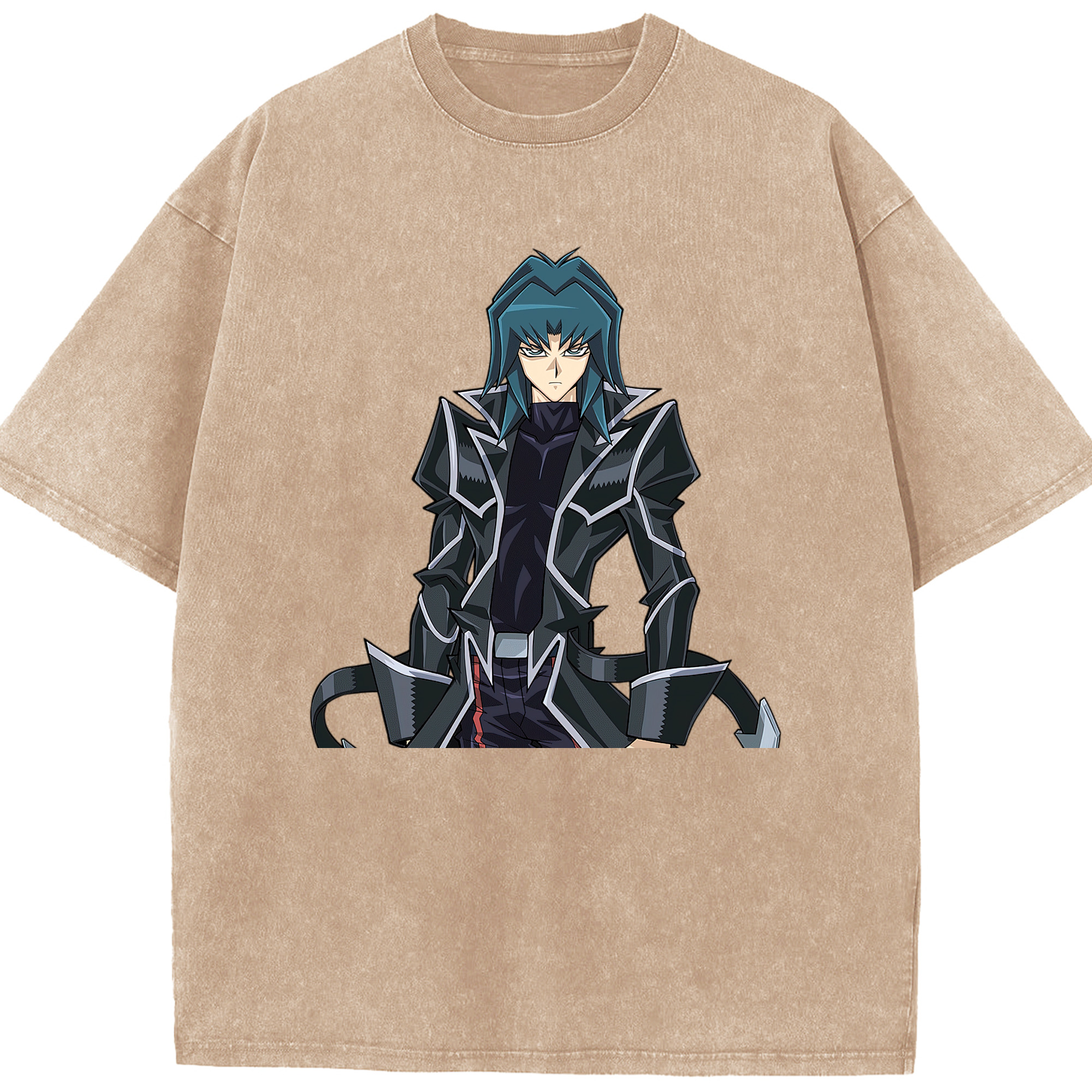 （画像用） 遊☆戯☆王 Yu-Gi-Oh! 綿100% ヴィンテージ風 半袖Tシャツ（フロントプリント）