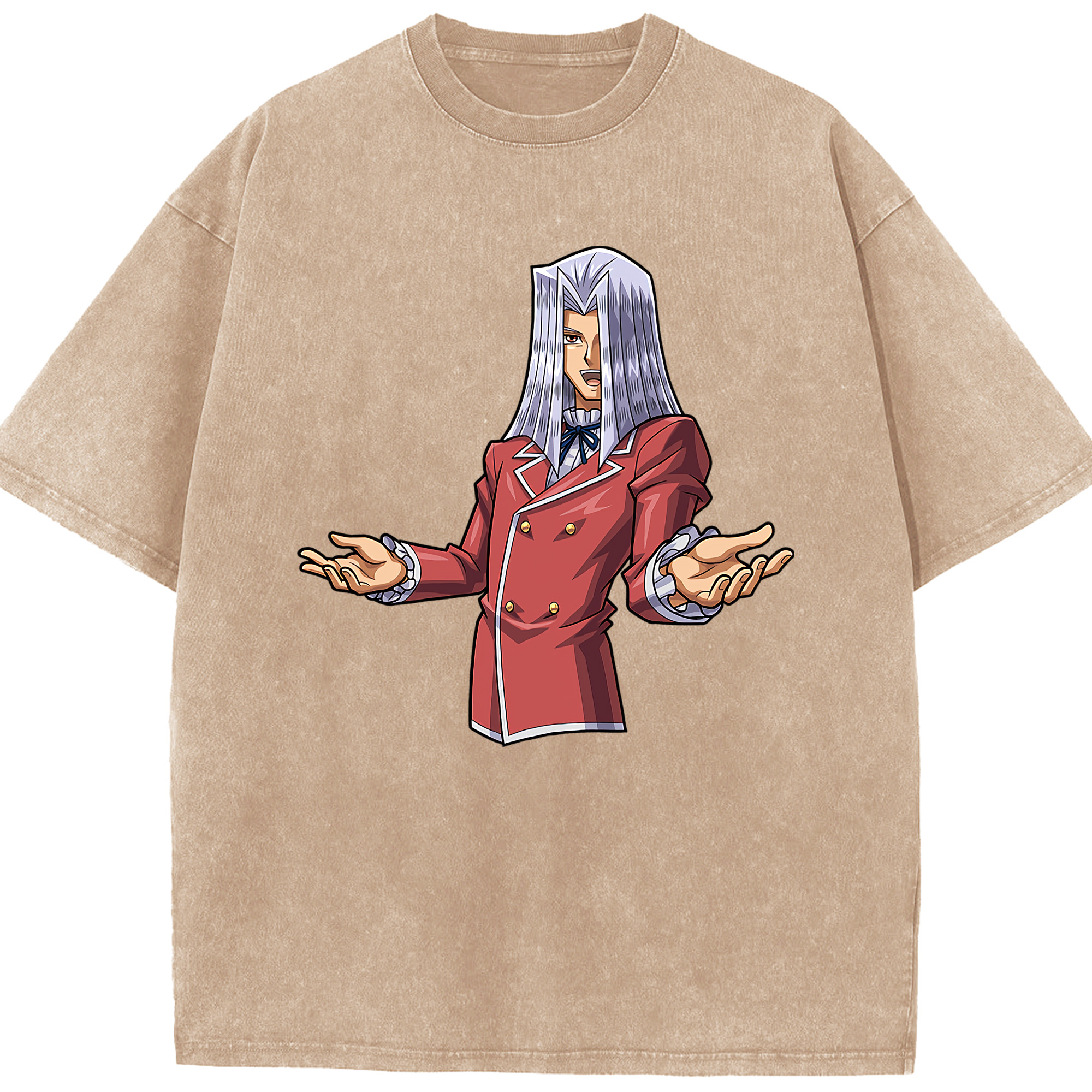 （画像用） 遊☆戯☆王 Yu-Gi-Oh! 綿100% ヴィンテージ風 半袖Tシャツ（フロントプリント）