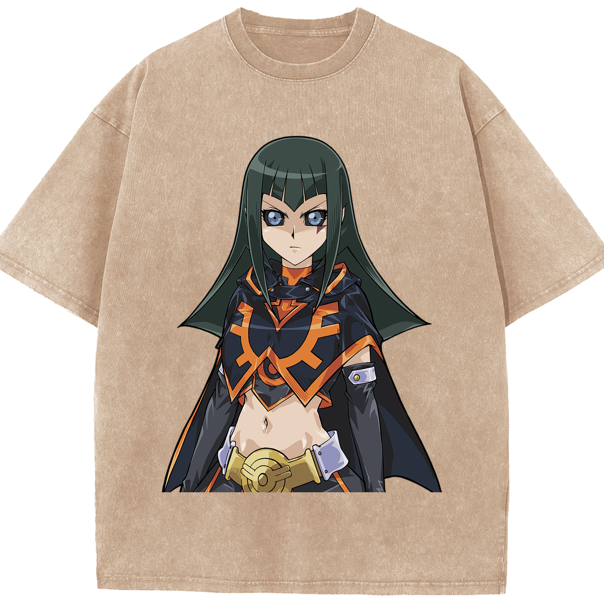 （画像用） 遊☆戯☆王 Yu-Gi-Oh! 綿100% ヴィンテージ風 半袖Tシャツ（フロントプリント）