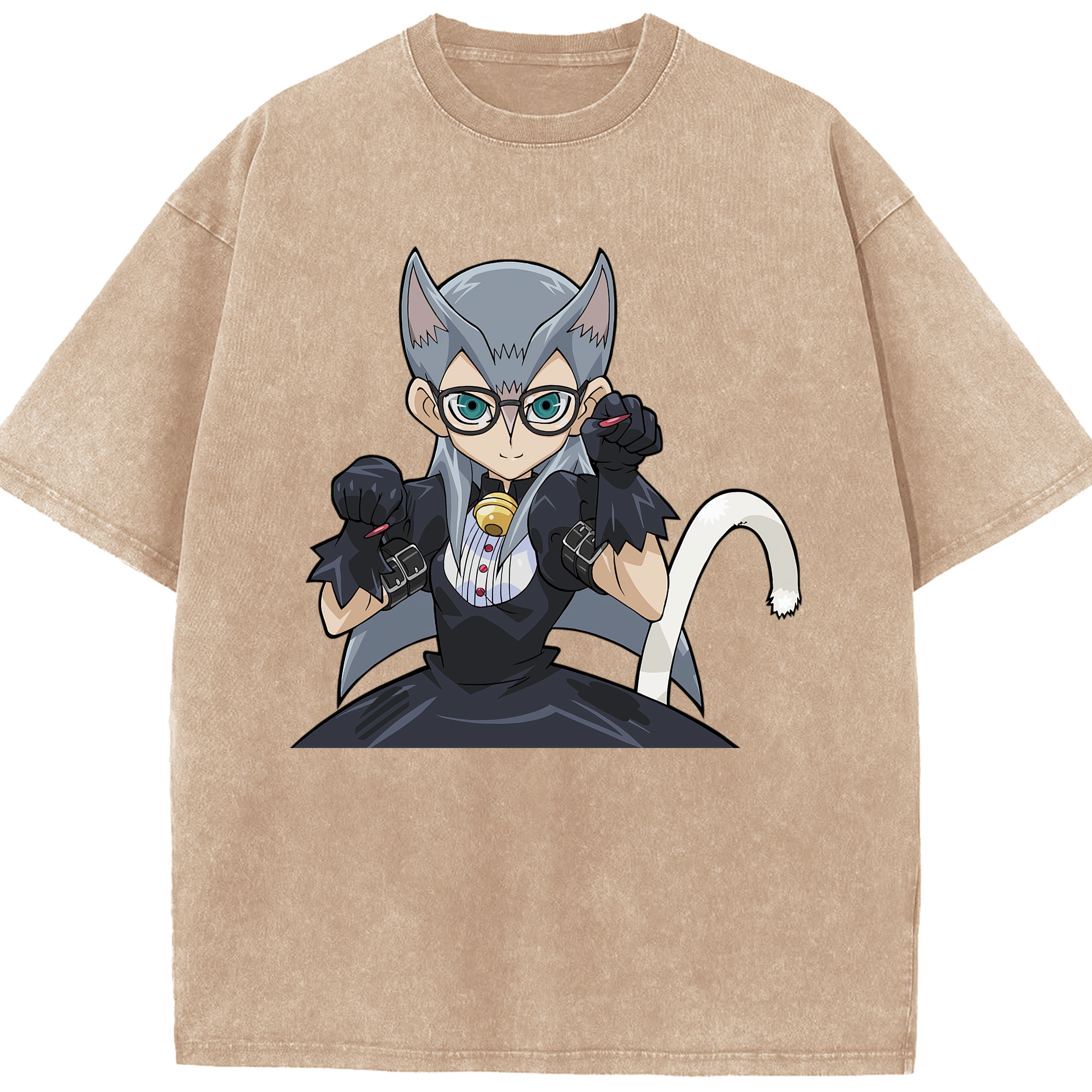 （画像用） 遊☆戯☆王 Yu-Gi-Oh! 綿100% ヴィンテージ風 半袖Tシャツ（フロントプリント）