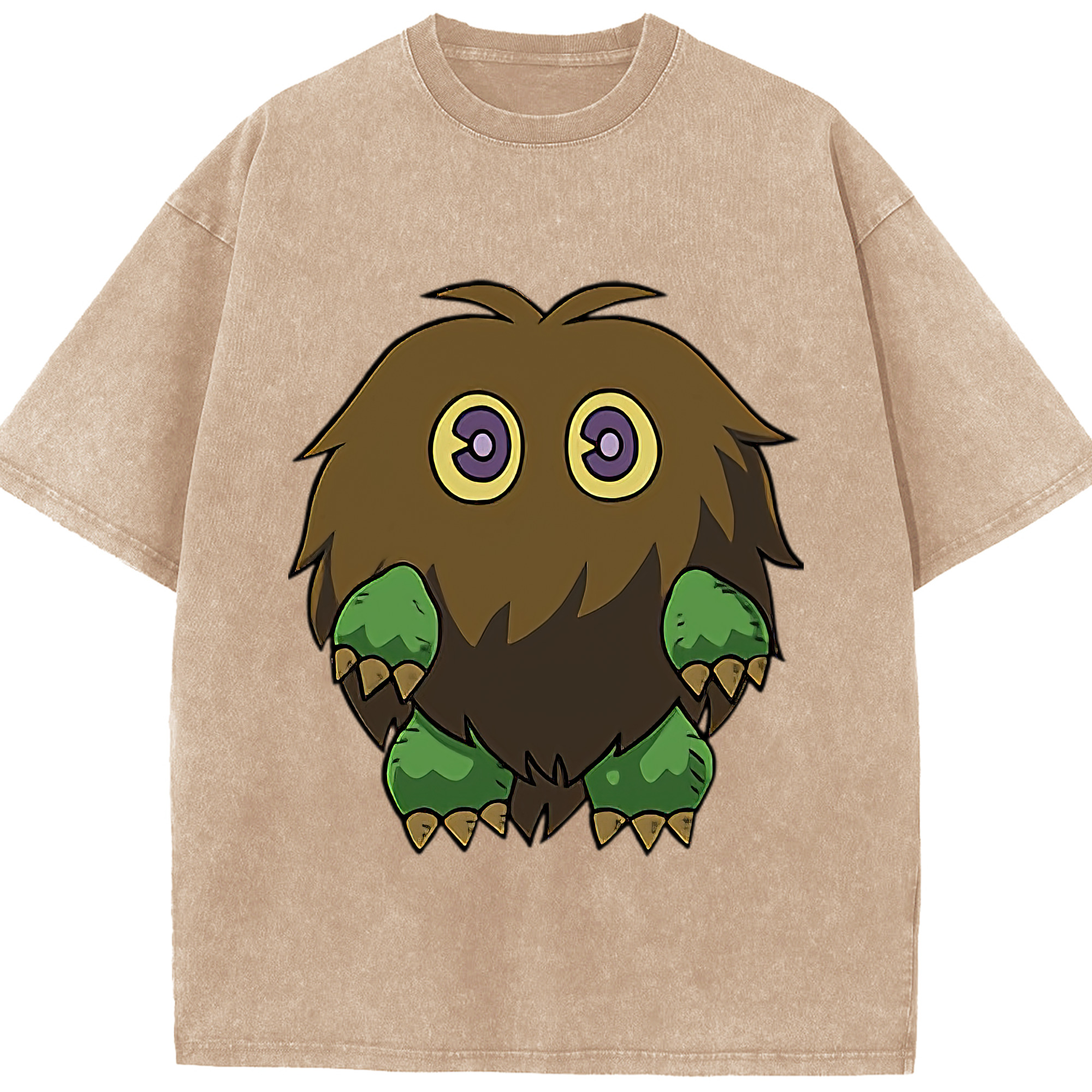 （画像用） 遊☆戯☆王 Yu-Gi-Oh! 綿100% ヴィンテージ風 半袖Tシャツ（フロントプリント）