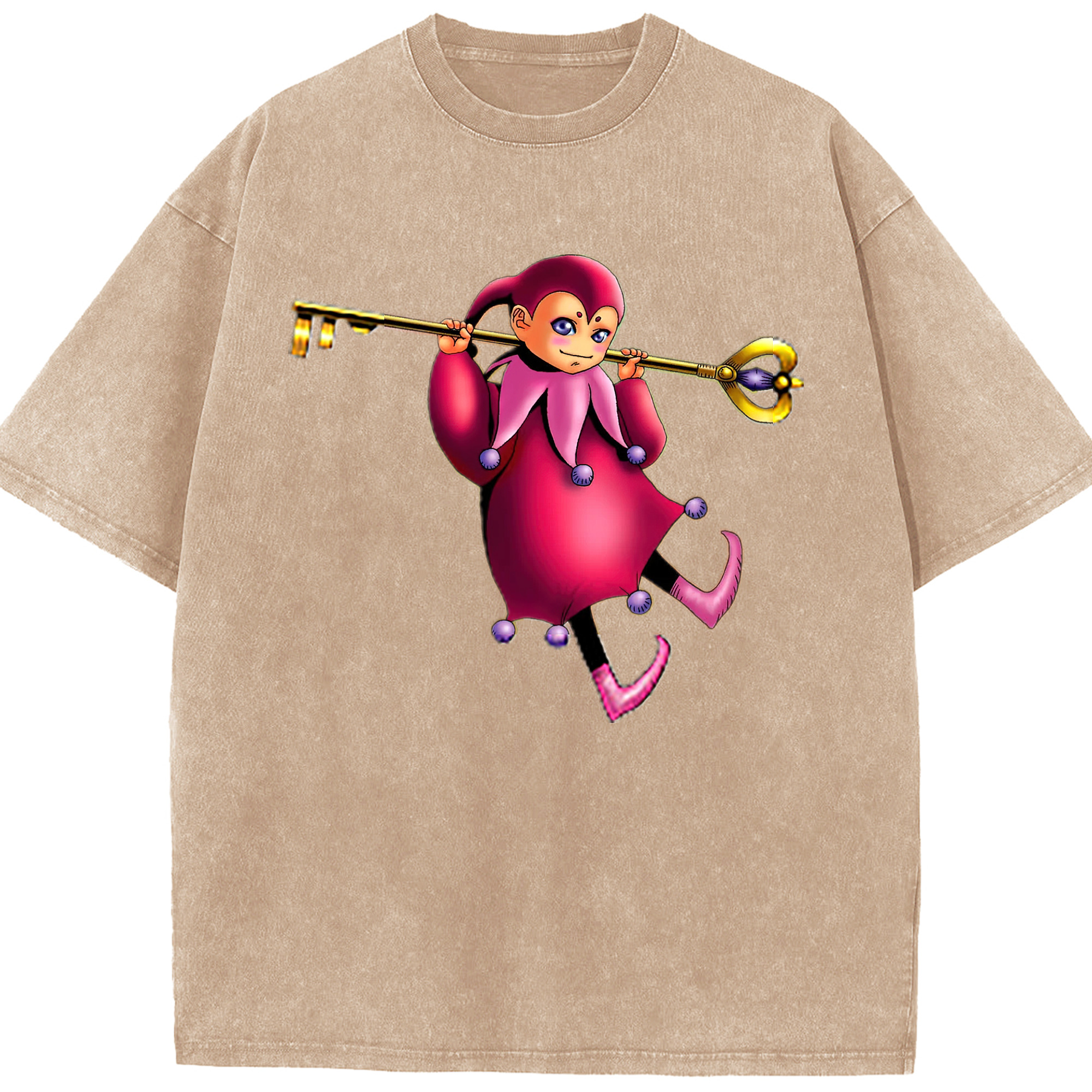 （画像用） 遊☆戯☆王 Yu-Gi-Oh! 綿100% ヴィンテージ風 半袖Tシャツ（フロントプリント）