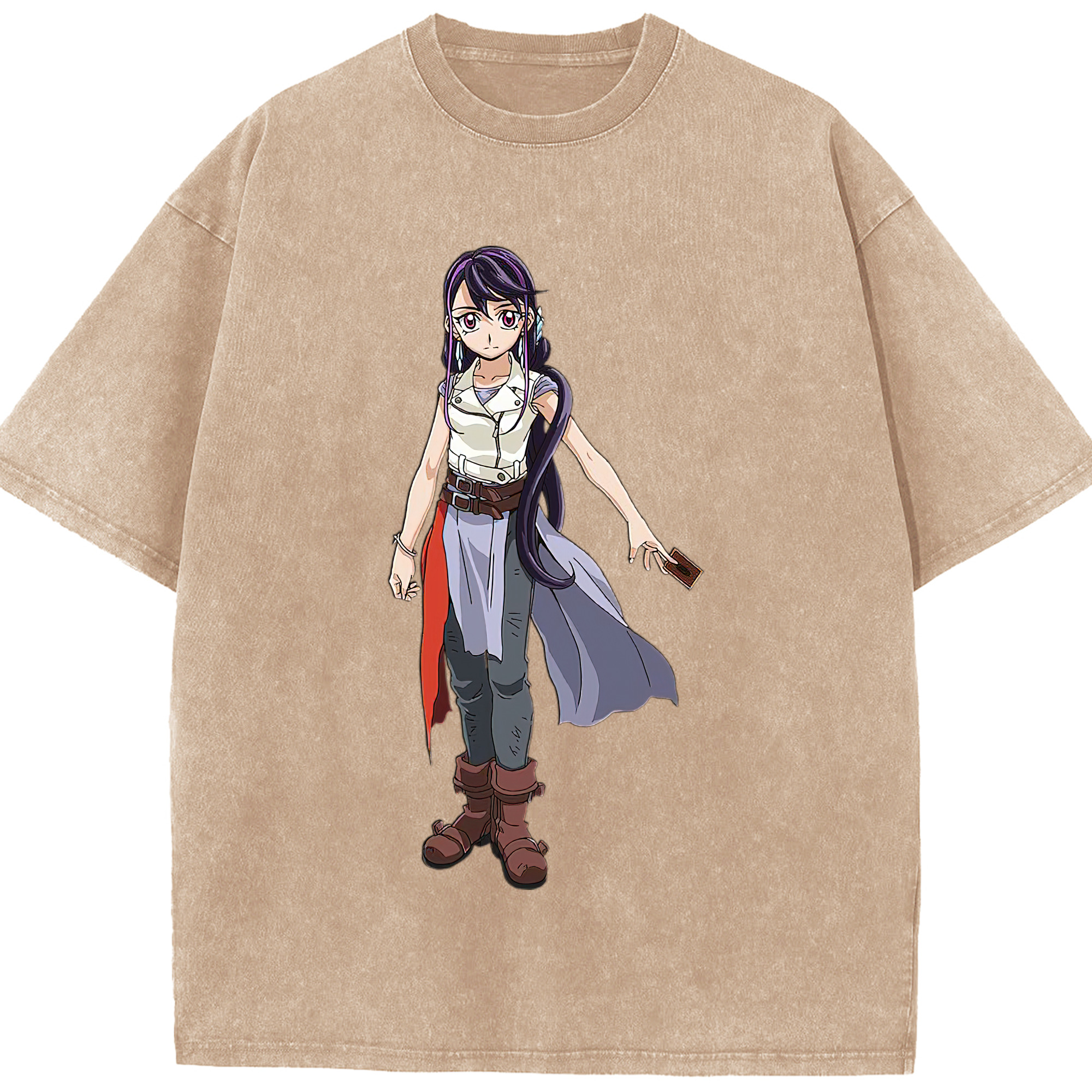 （画像用） 遊☆戯☆王 Yu-Gi-Oh! 綿100% ヴィンテージ風 半袖Tシャツ（フロントプリント）
