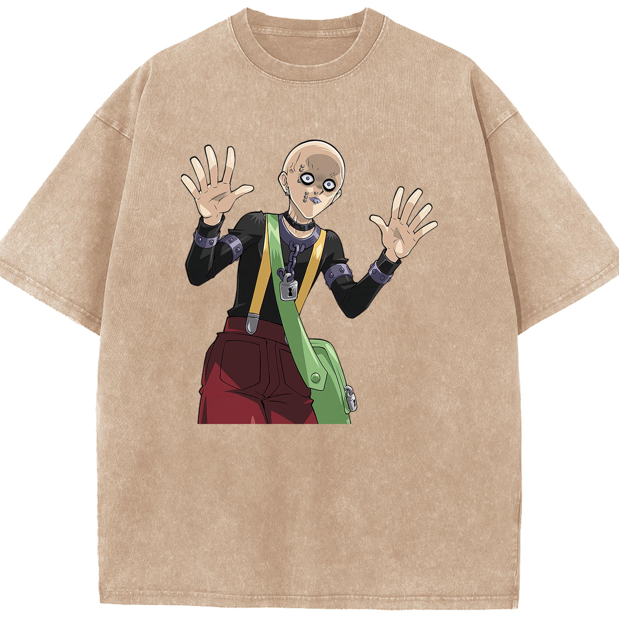 （画像用） 遊☆戯☆王 Yu-Gi-Oh! 綿100% ヴィンテージ風 半袖Tシャツ（フロントプリント）