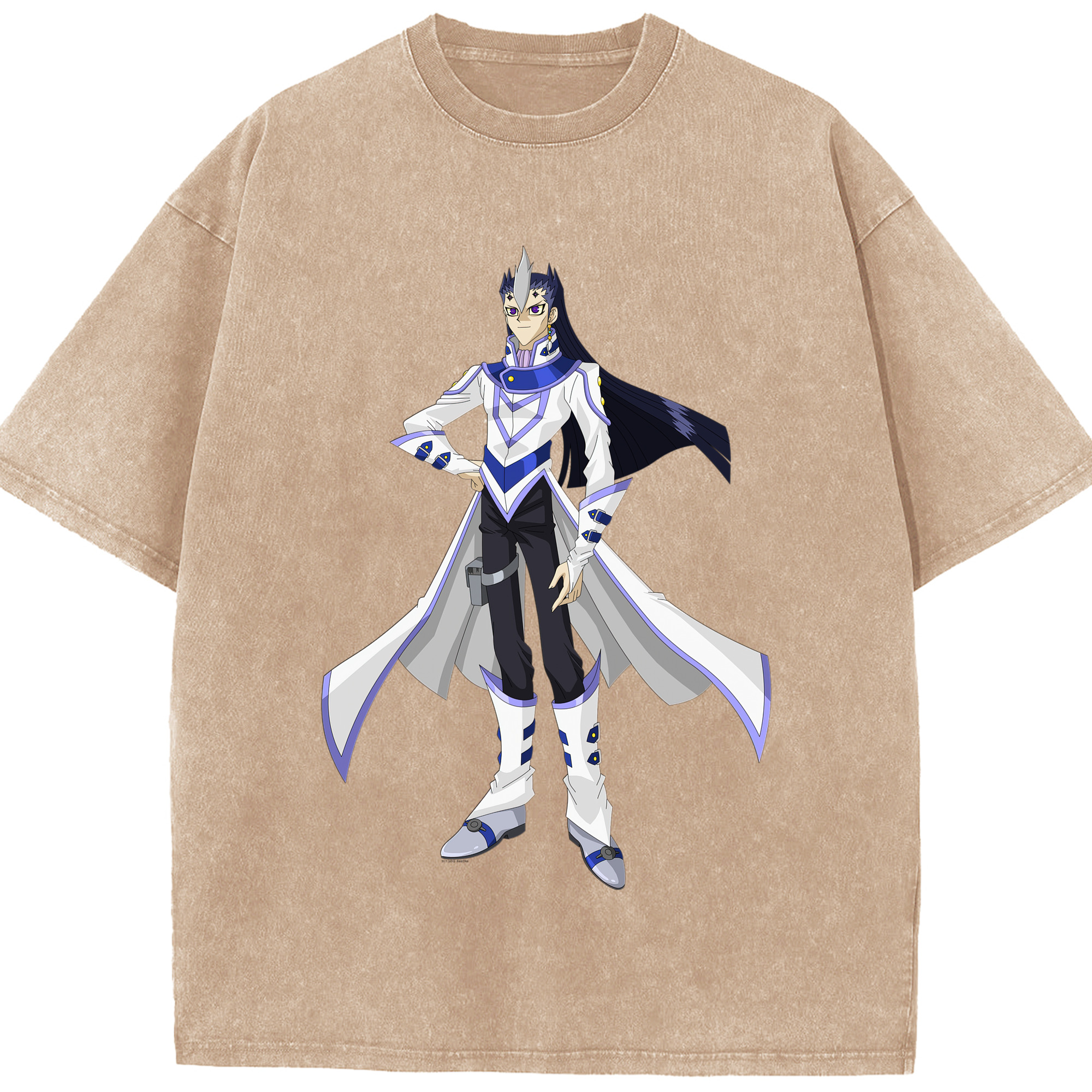 （画像用） 遊☆戯☆王 Yu-Gi-Oh! 綿100% ヴィンテージ風 半袖Tシャツ（フロントプリント）