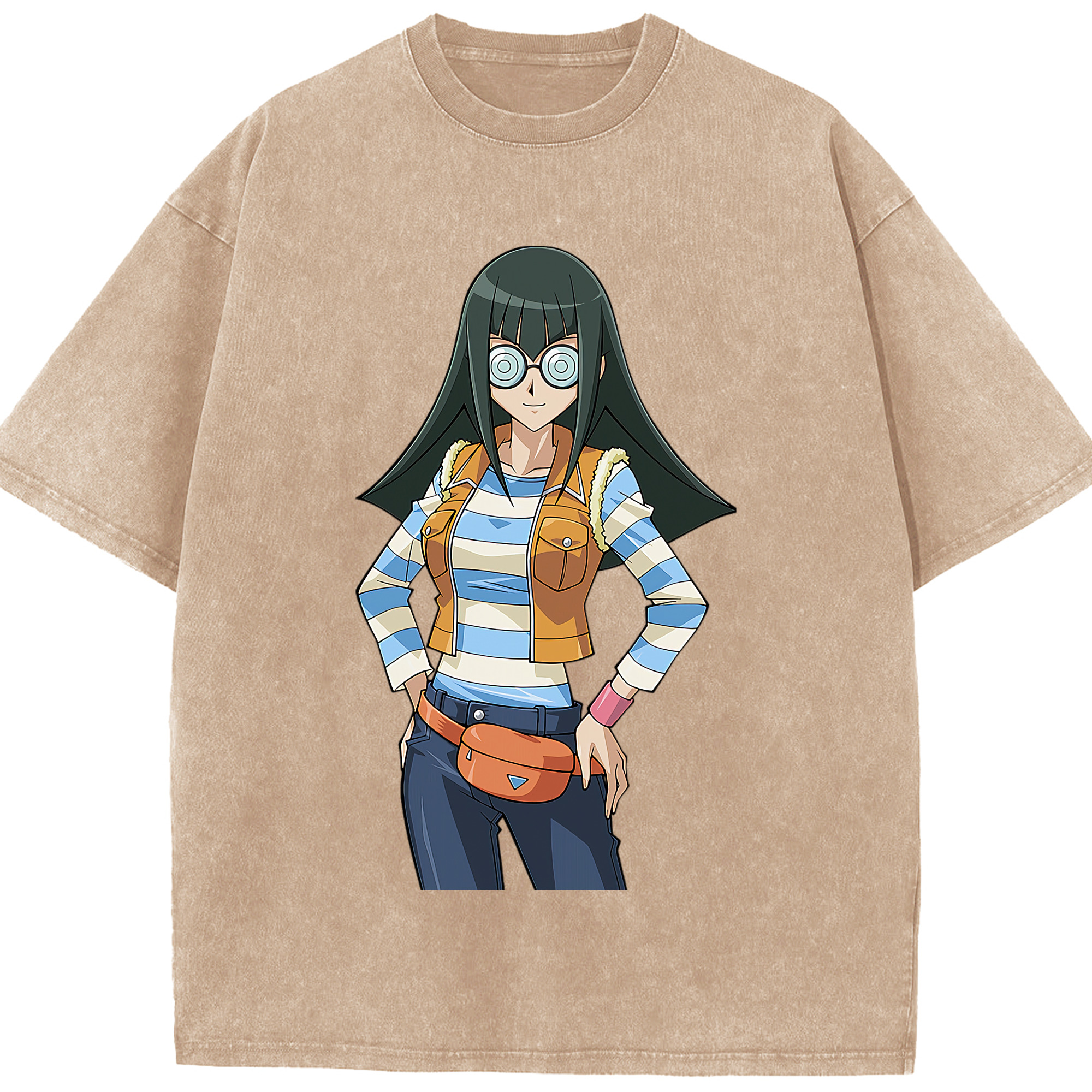 （画像用） 遊☆戯☆王 Yu-Gi-Oh! 綿100% ヴィンテージ風 半袖Tシャツ（フロントプリント）