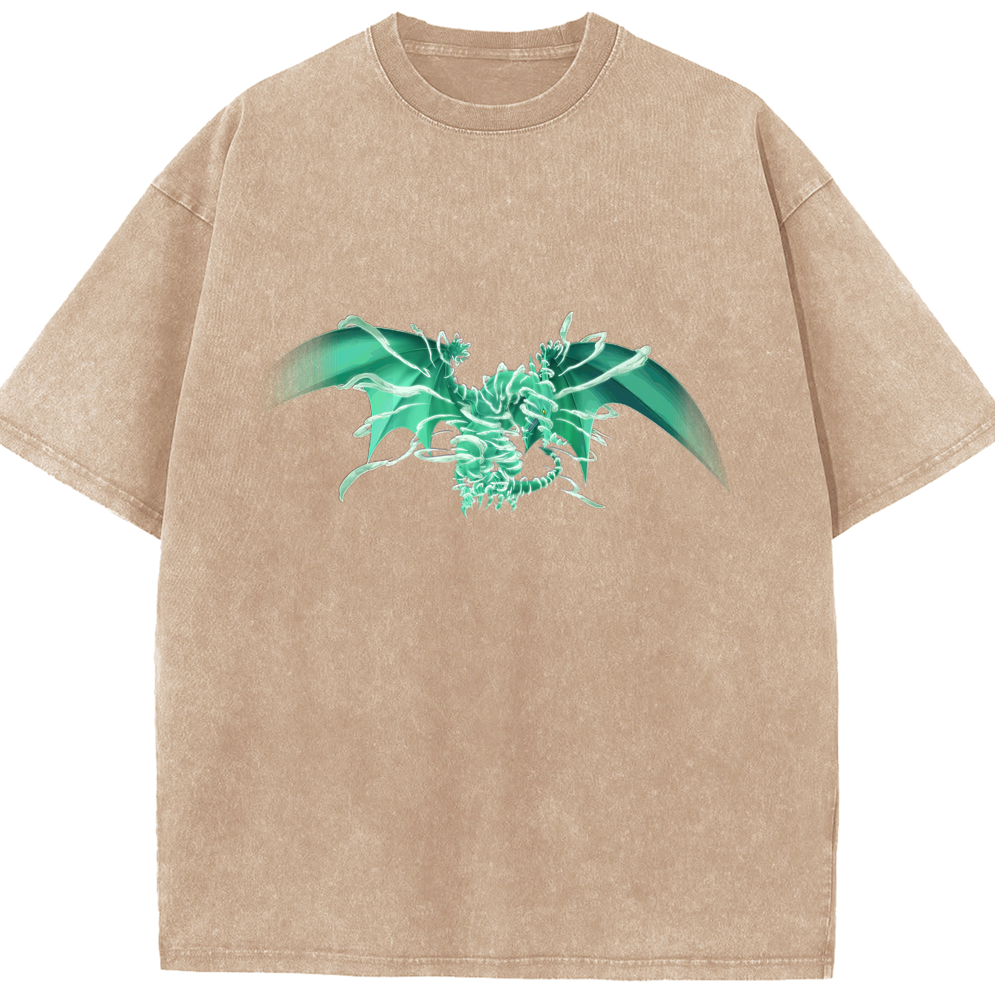 （画像用） 遊☆戯☆王 Yu-Gi-Oh! 綿100% ヴィンテージ風 半袖Tシャツ（フロントプリント）