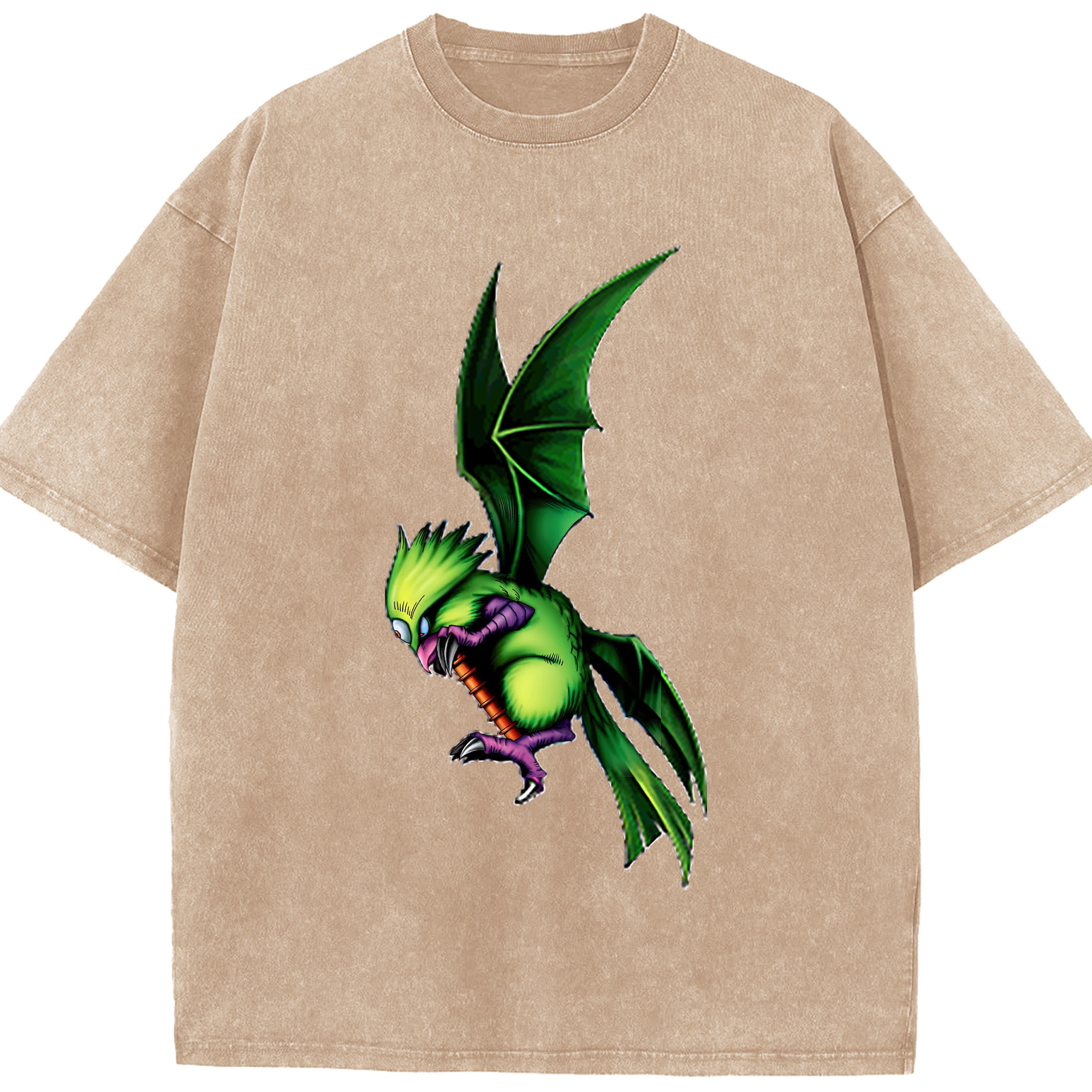 （画像用） 遊☆戯☆王 Yu-Gi-Oh! 綿100% ヴィンテージ風 半袖Tシャツ（フロントプリント）
