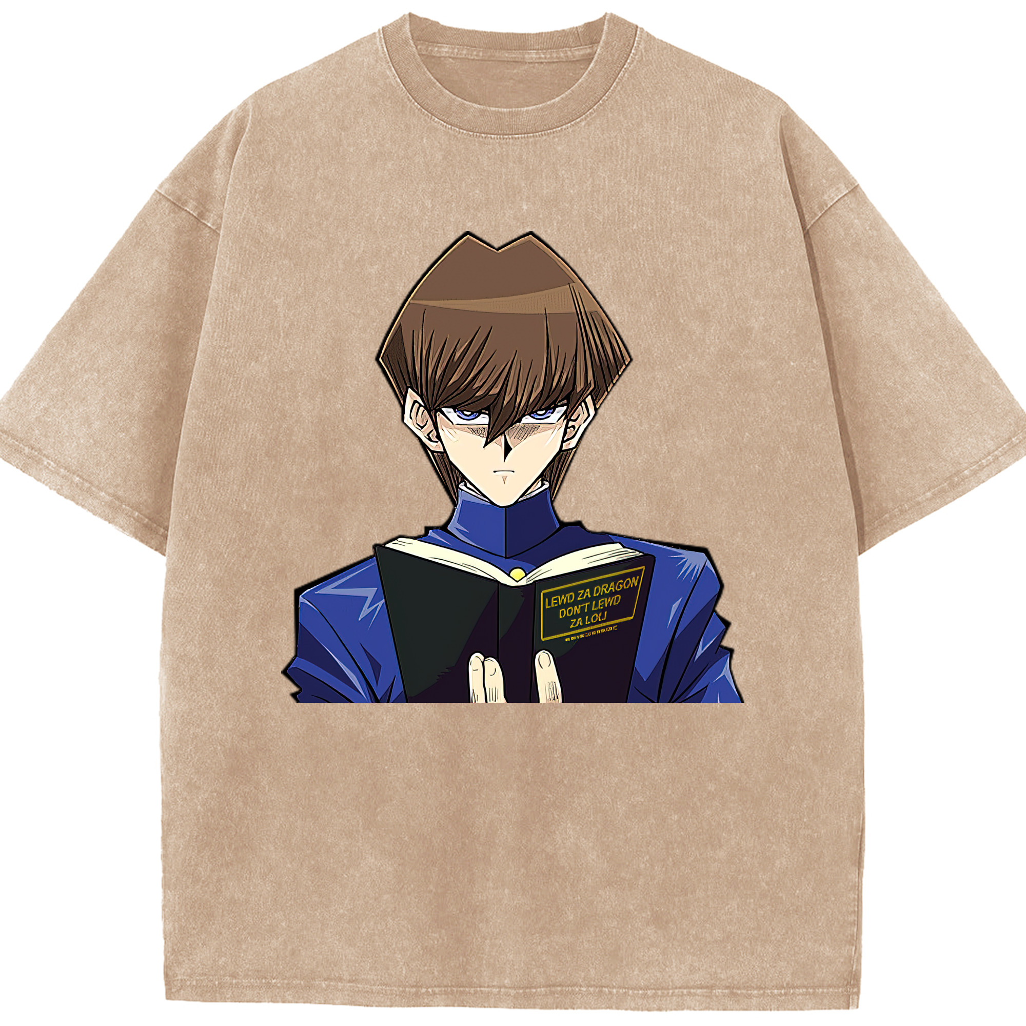 （画像用） 遊☆戯☆王 Yu-Gi-Oh! 綿100% ヴィンテージ風 半袖Tシャツ（フロントプリント）