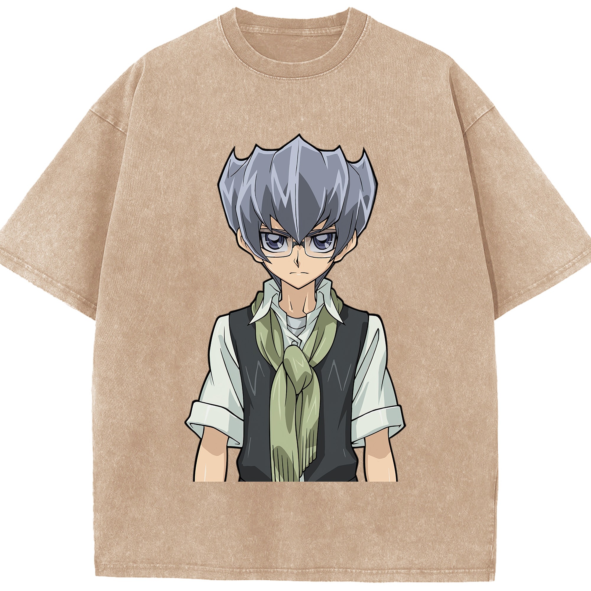 （画像用） 遊☆戯☆王 Yu-Gi-Oh! 綿100% ヴィンテージ風 半袖Tシャツ（フロントプリント）