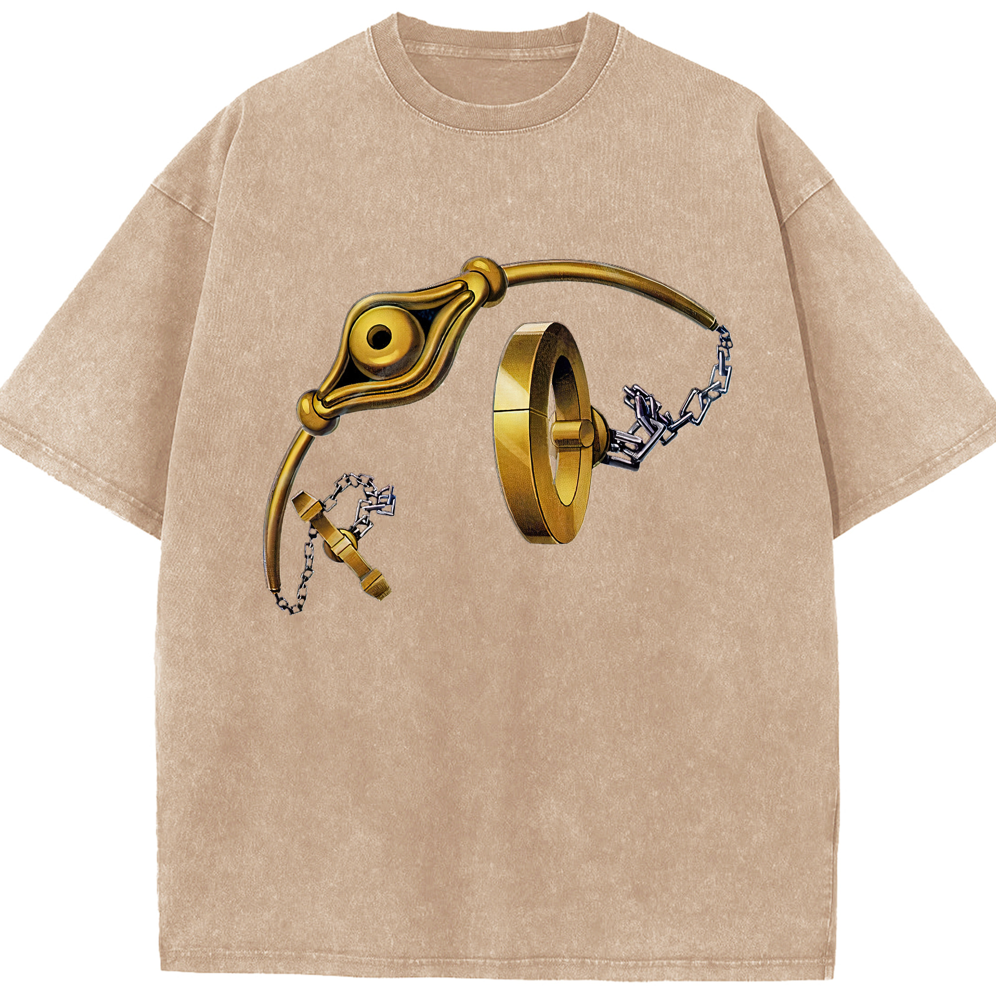 （画像用） 遊☆戯☆王 Yu-Gi-Oh! 綿100% ヴィンテージ風 半袖Tシャツ（フロントプリント）