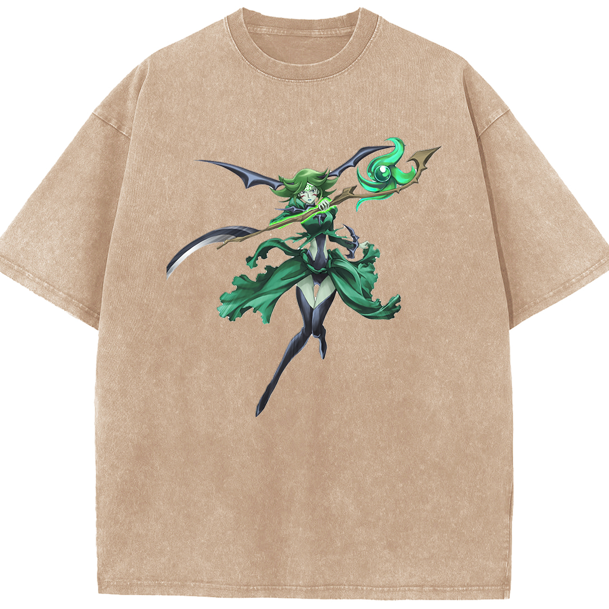 （画像用） 遊☆戯☆王 Yu-Gi-Oh! 綿100% ヴィンテージ風 半袖Tシャツ（フロントプリント）